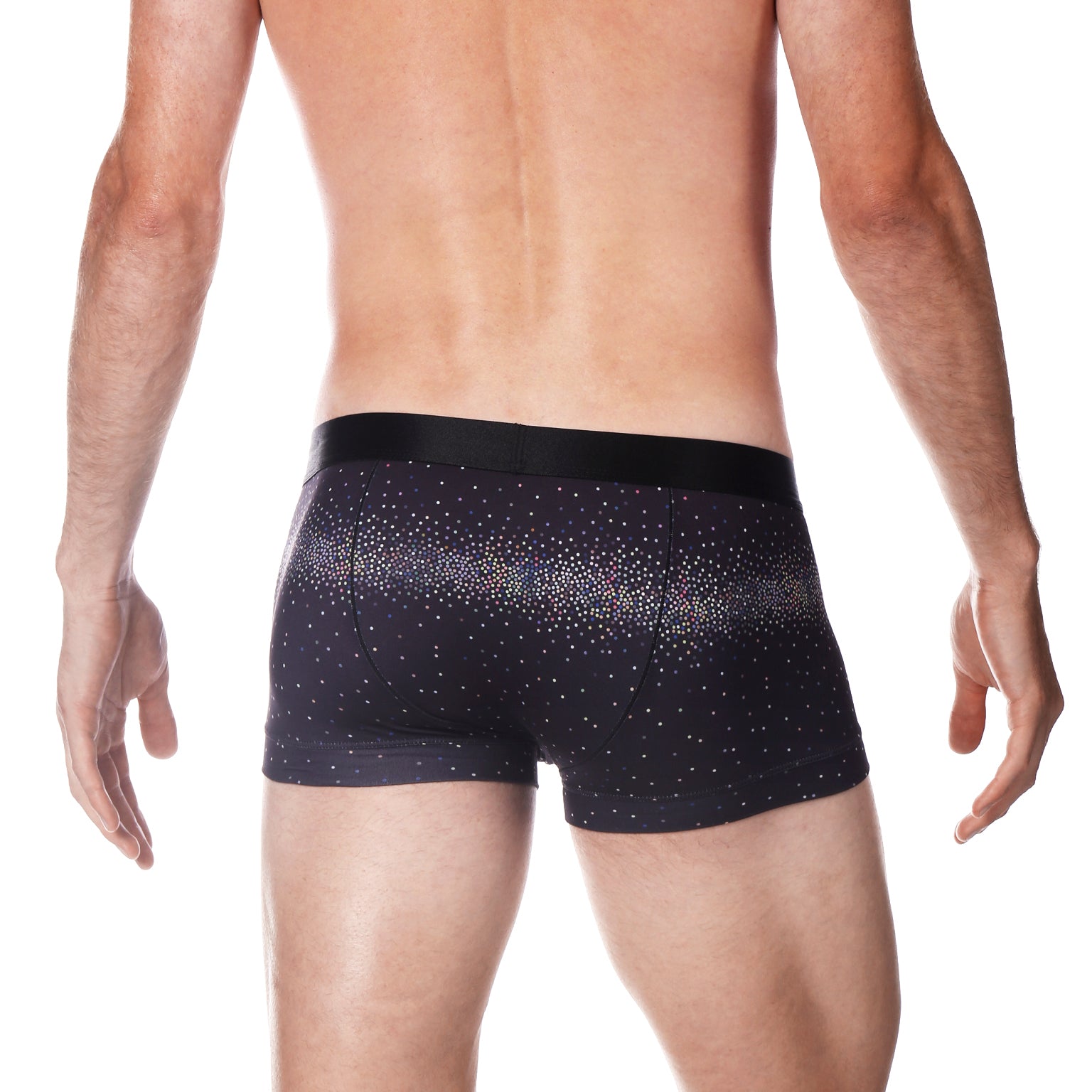 Onyx Sparkle Print Low Rise Trunk