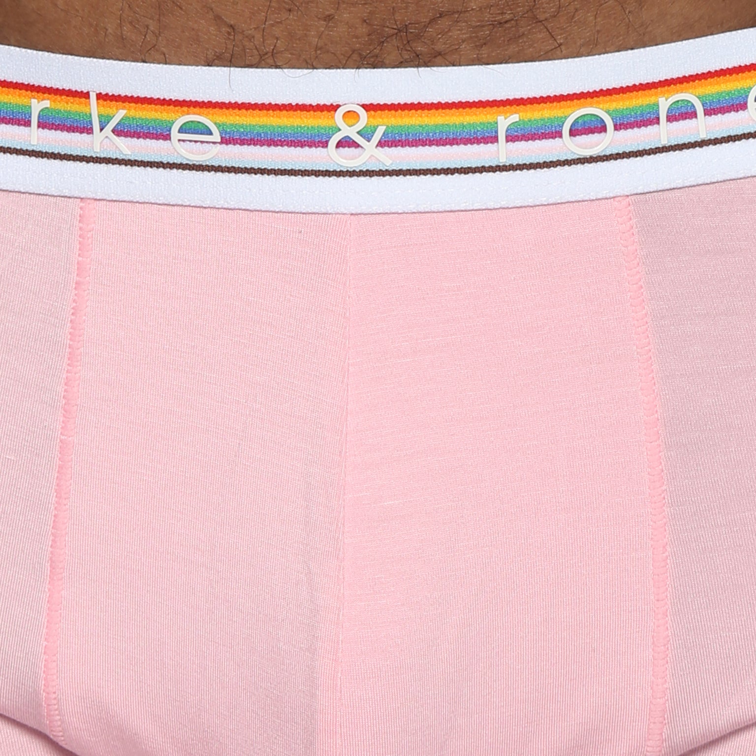 PRIDE EDITION- Blush Pink Solid Low Rise Trunk