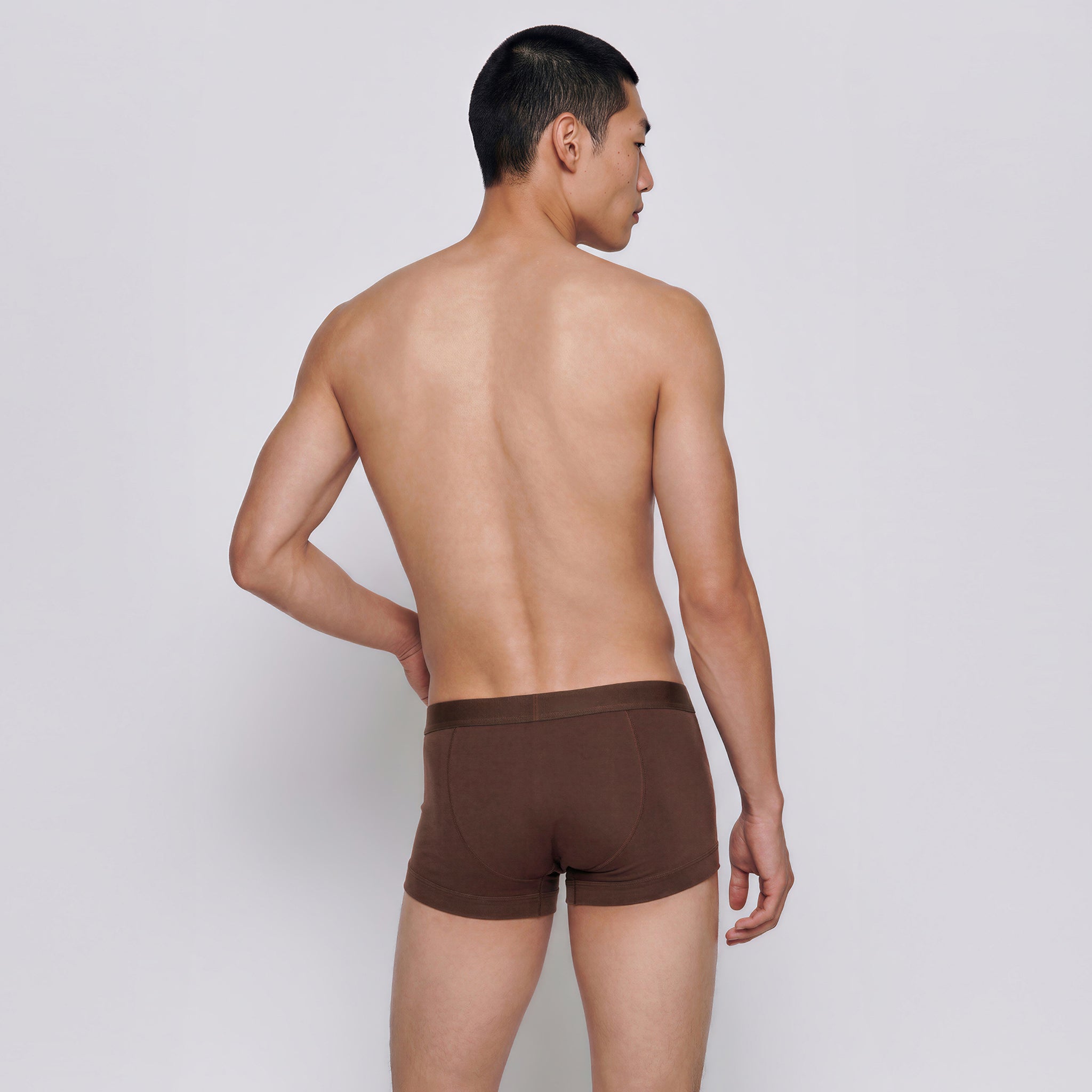 NEW- Mahogany Solid Low Rise Trunk