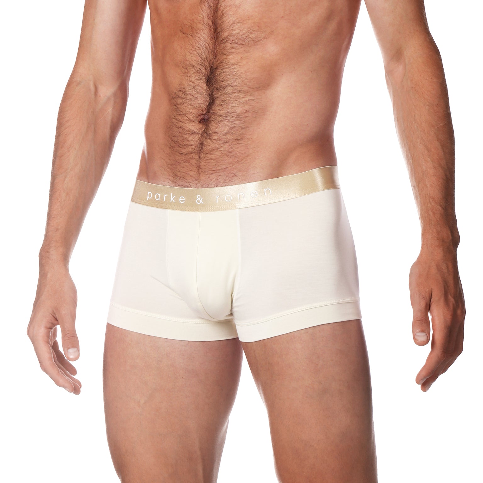 NEW ARRIVAL- Eggshell Solid Low Rise Trunk