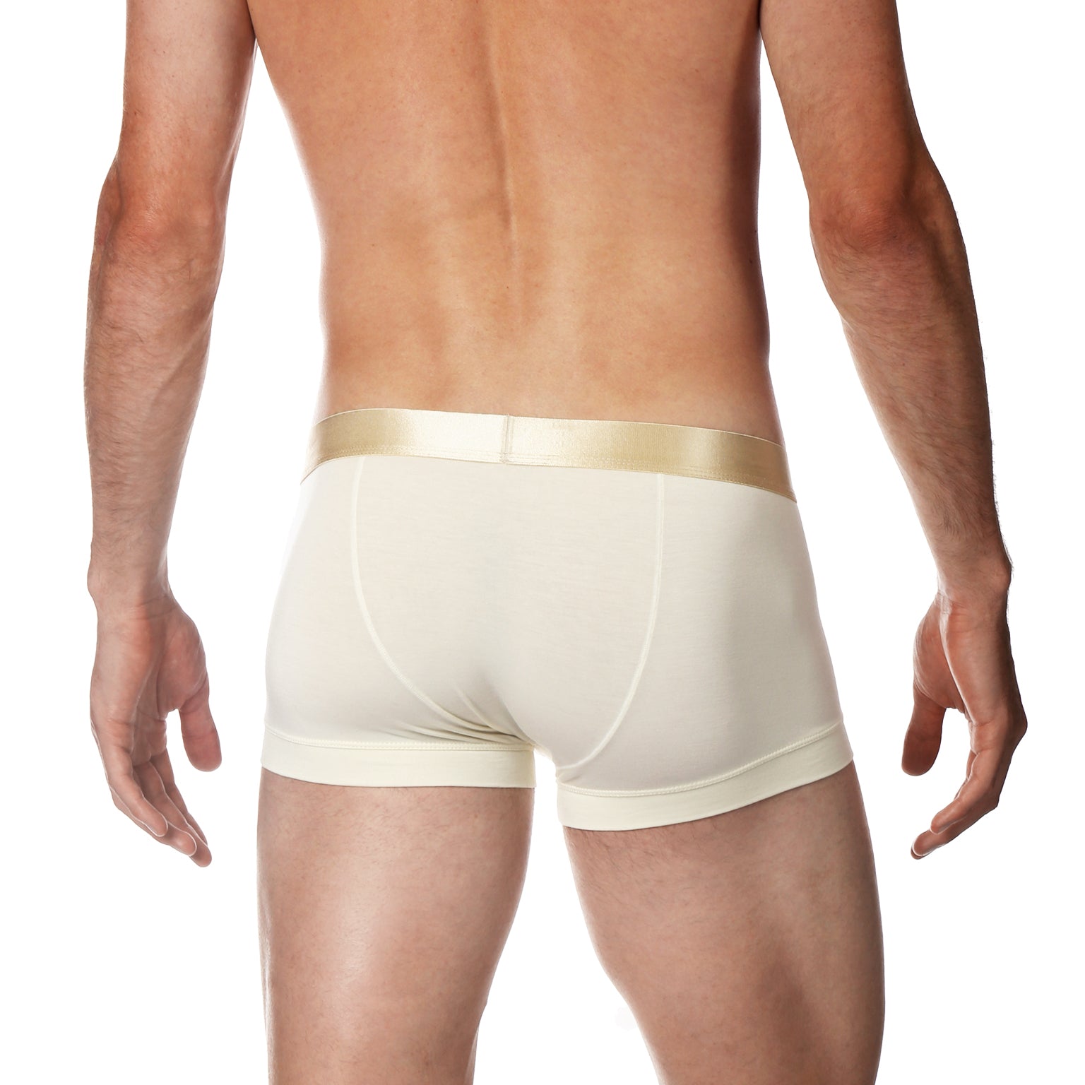 NEW ARRIVAL- Eggshell Solid Low Rise Trunk
