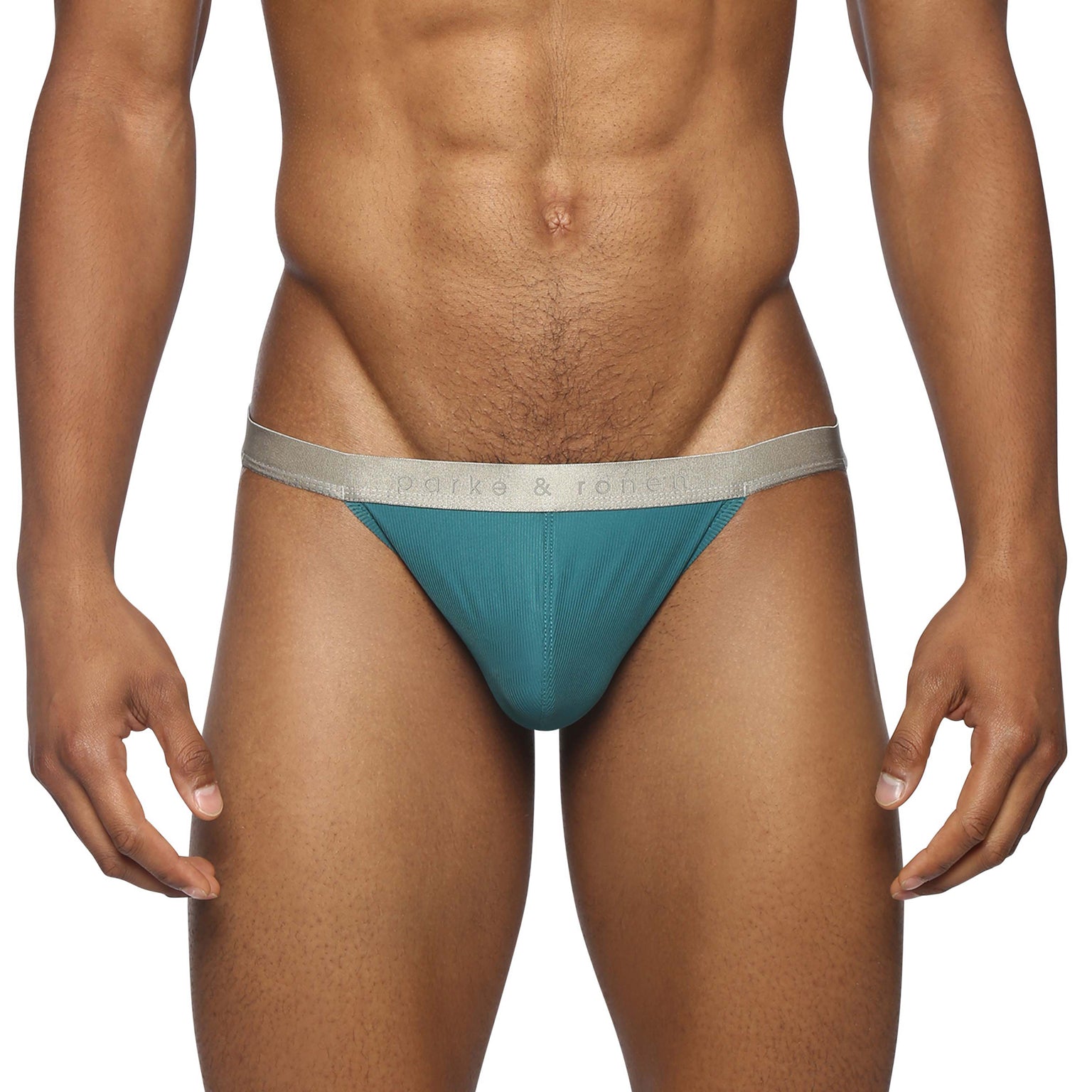 NEW- Teal Boudoir Nylon Jock Strap