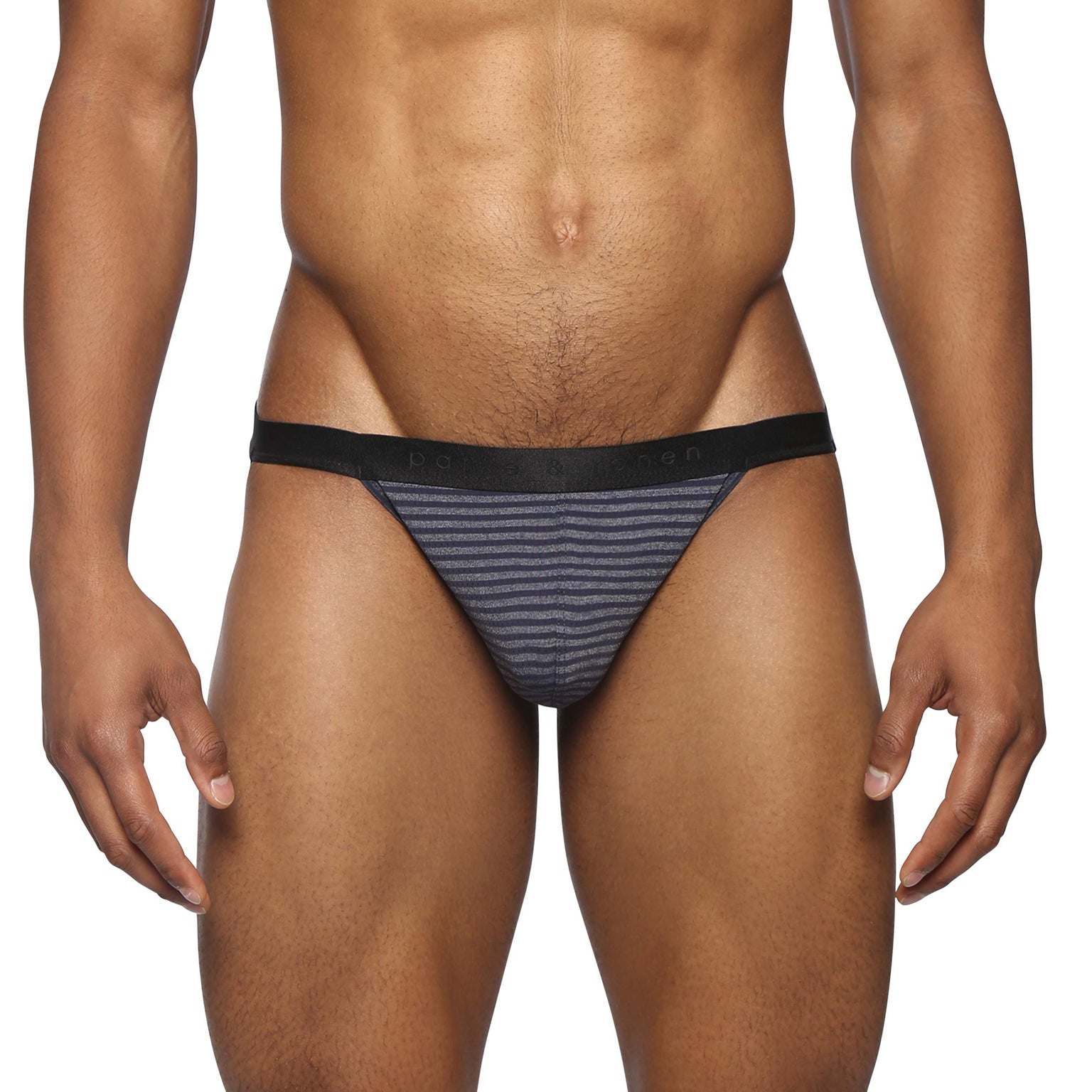 NEW- Midnight  Vault Stripe Jock Strap