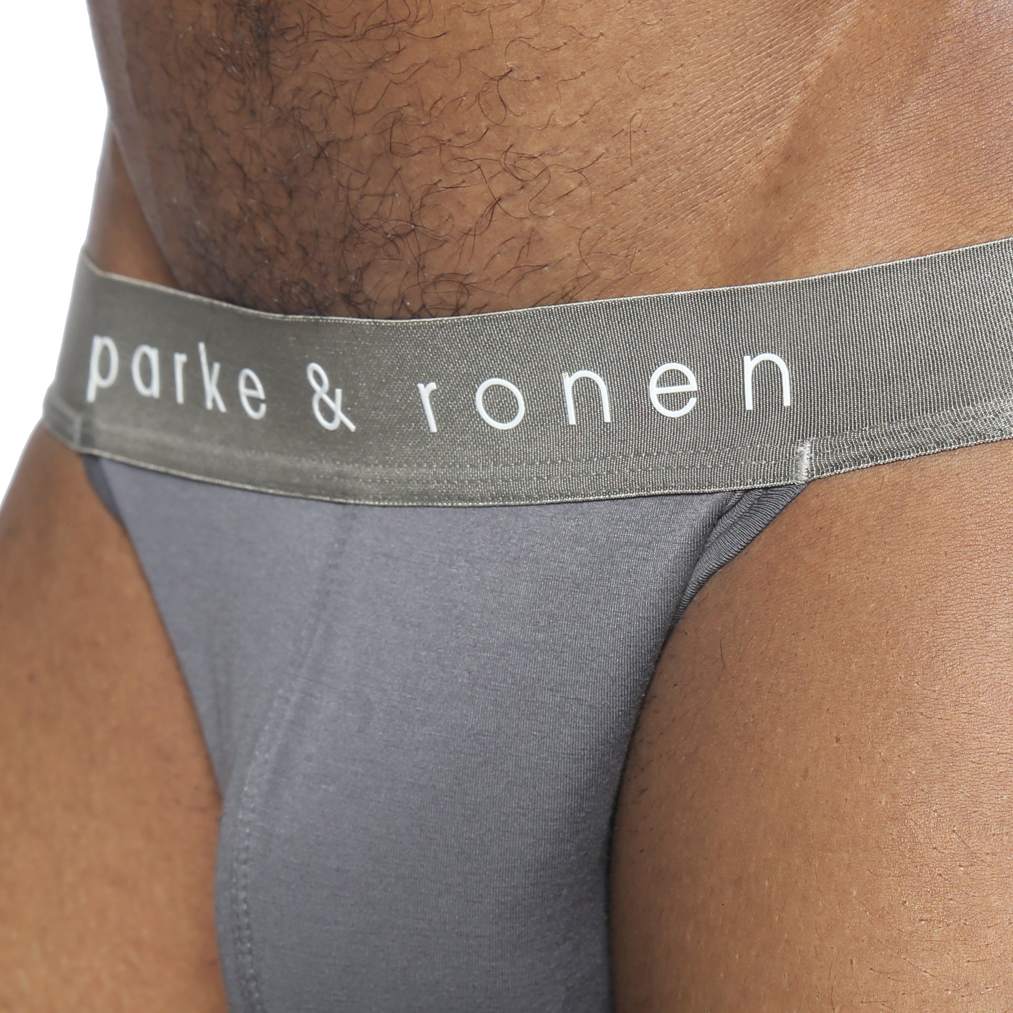 Grey Solid Modal Jock Strap
