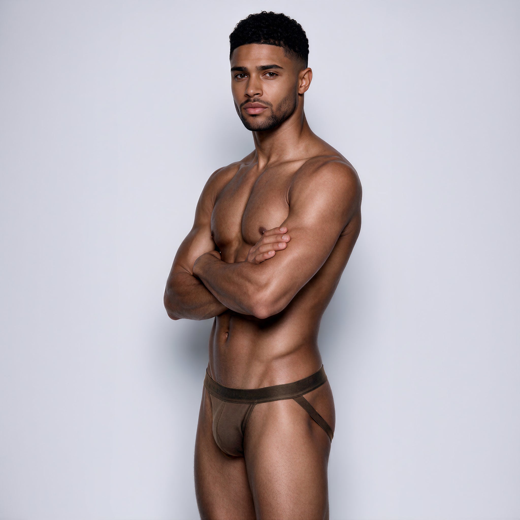 NEW- Mahogany Solid Jock Strap