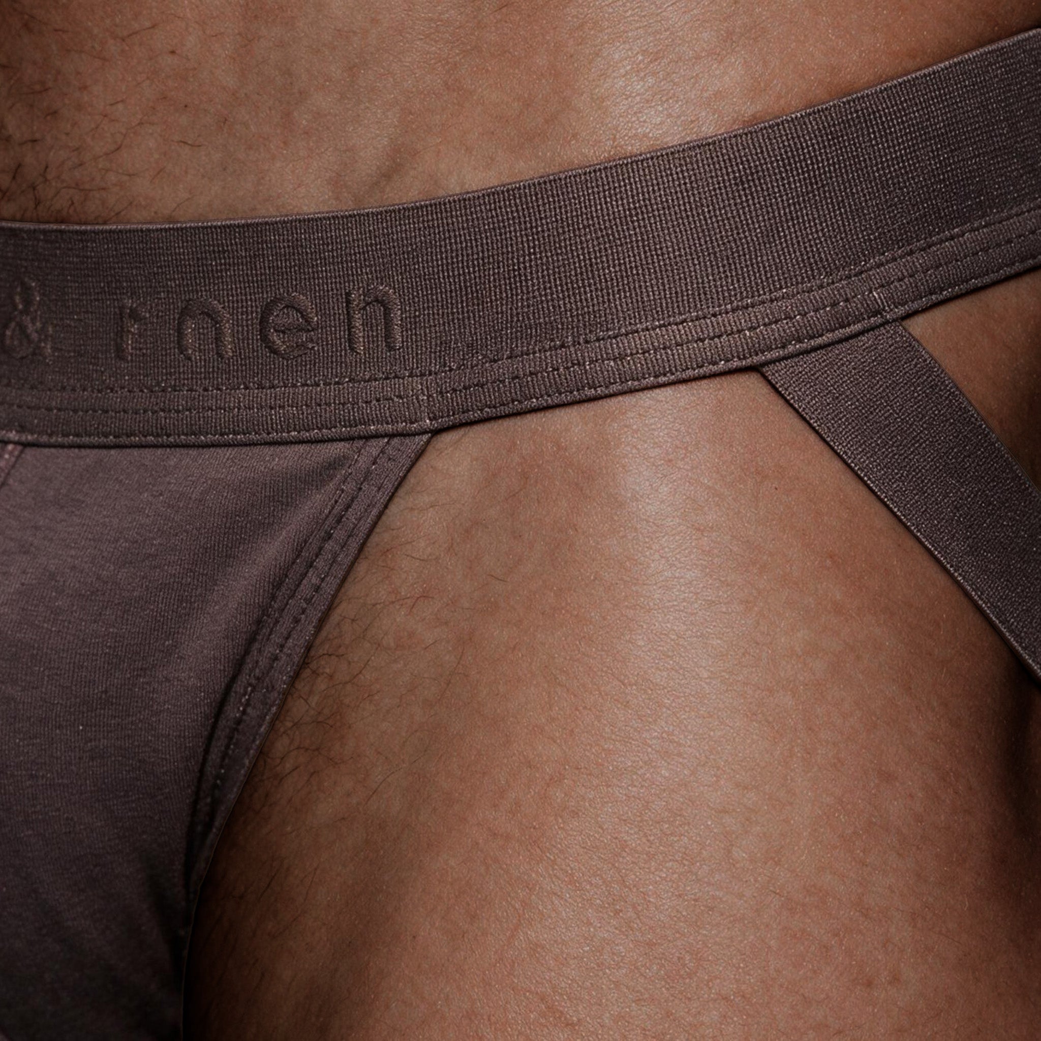 NEW- Mahogany Solid Jock Strap