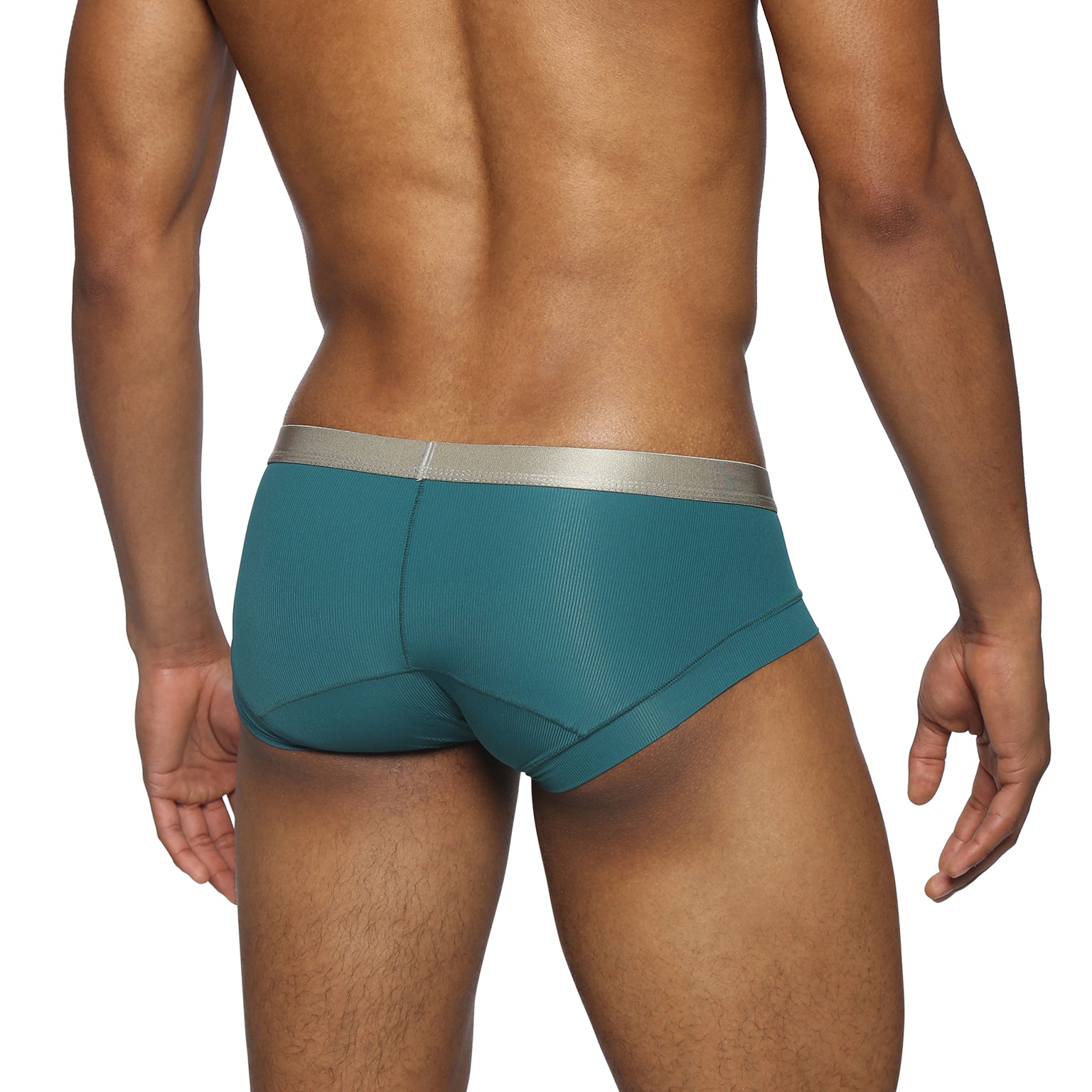NEW- Teal Boudoir Nylon Maverick Brief