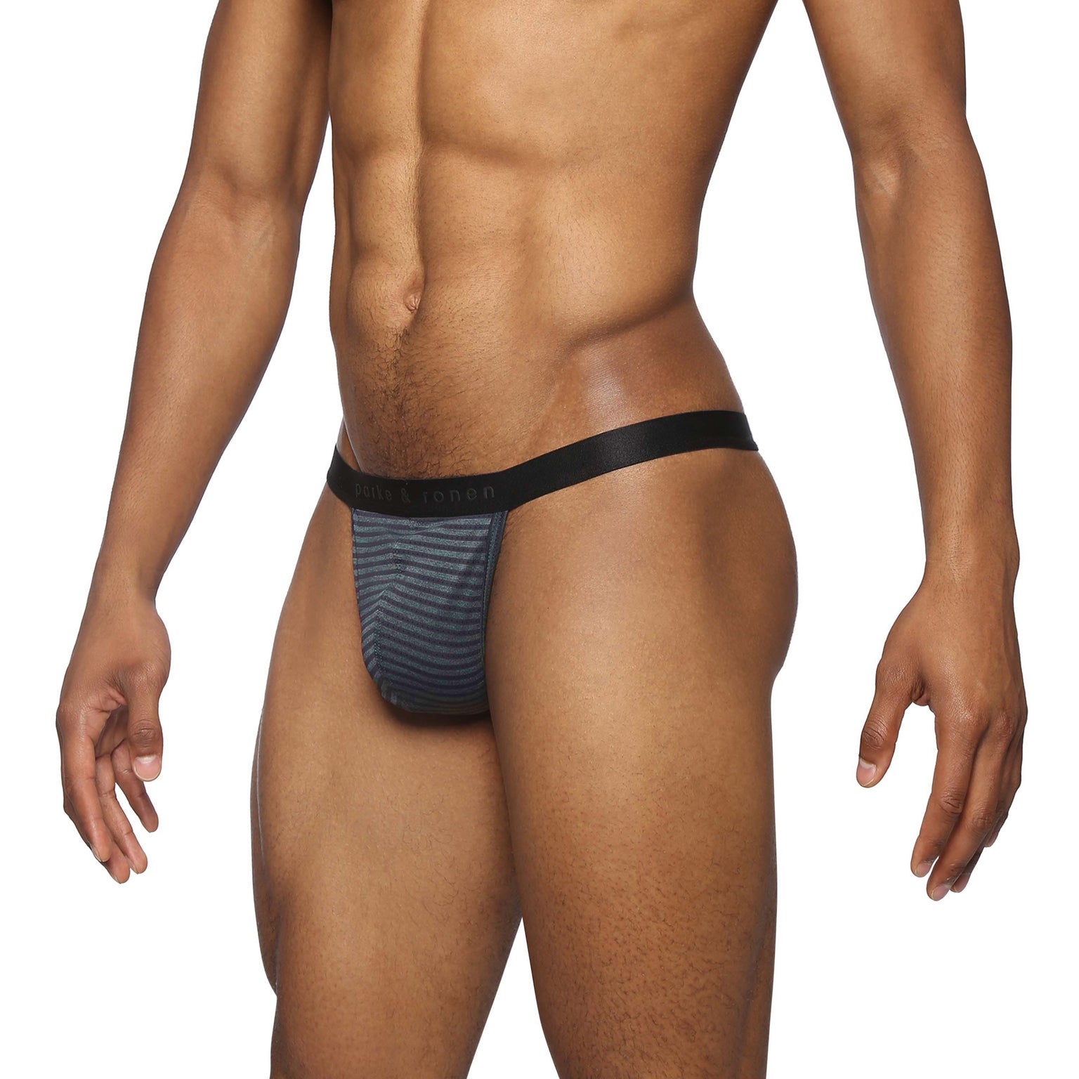 NEW- Forest Vault Stripe Thong