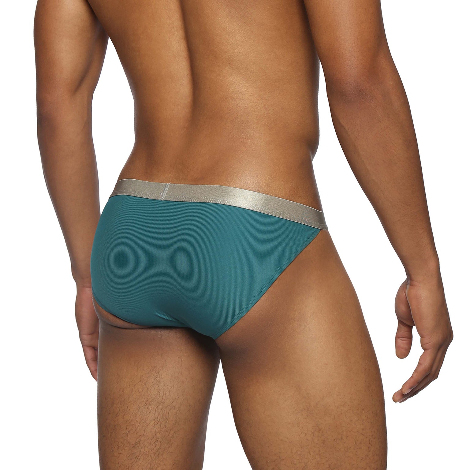 NEW- Teal Boudoir Nylon Sport Brief