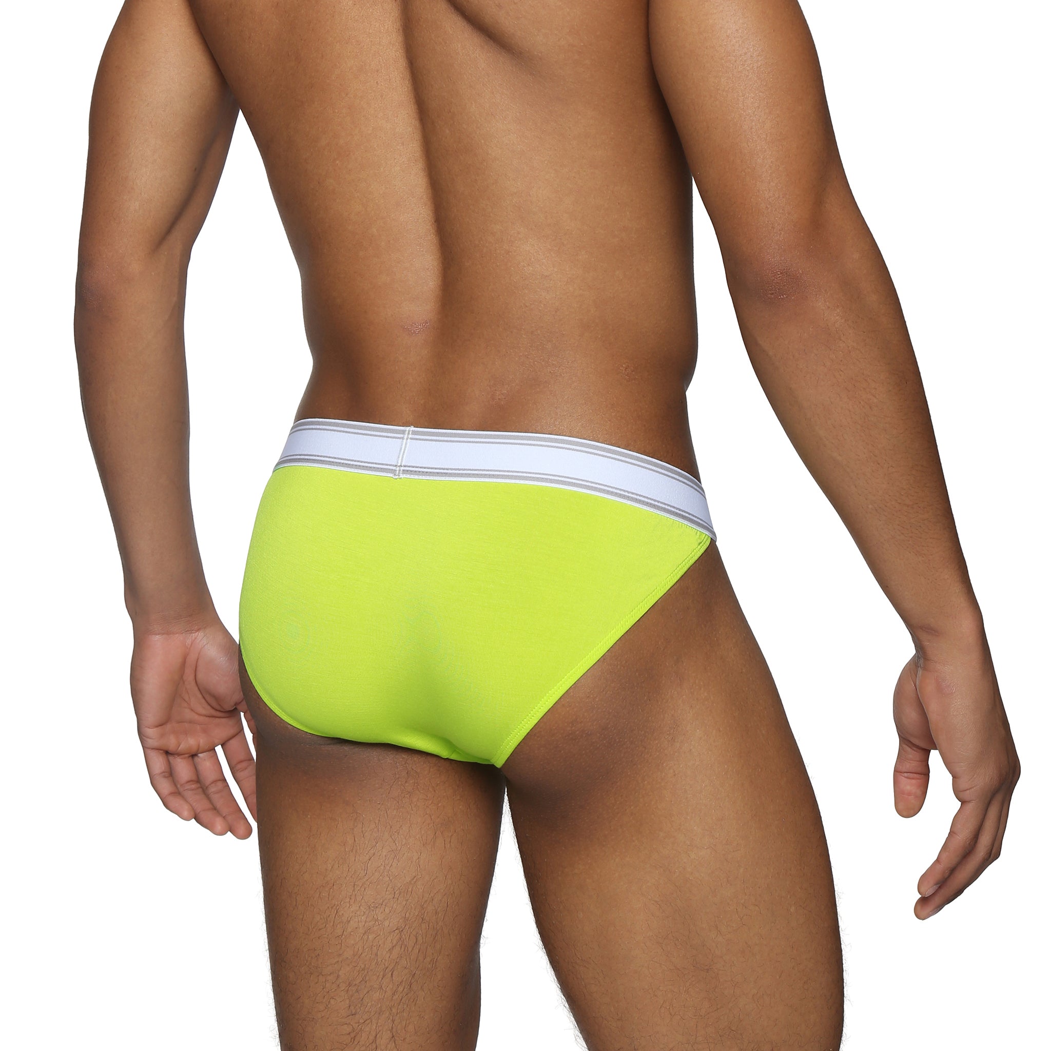 Lime Pop Retro Sport Brief - Parke & Ronen