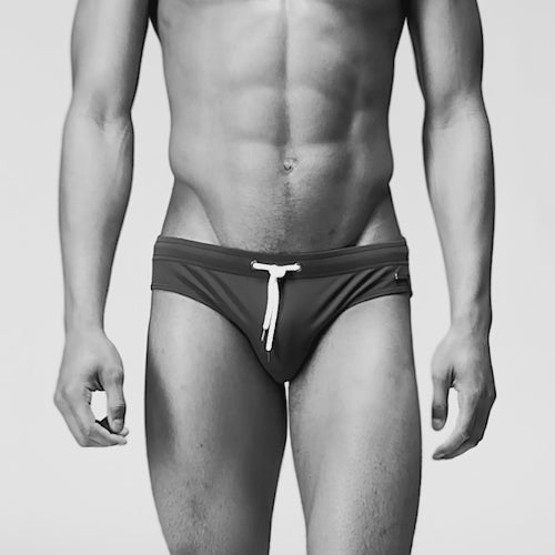Bright Orange Solid Meridian Brief