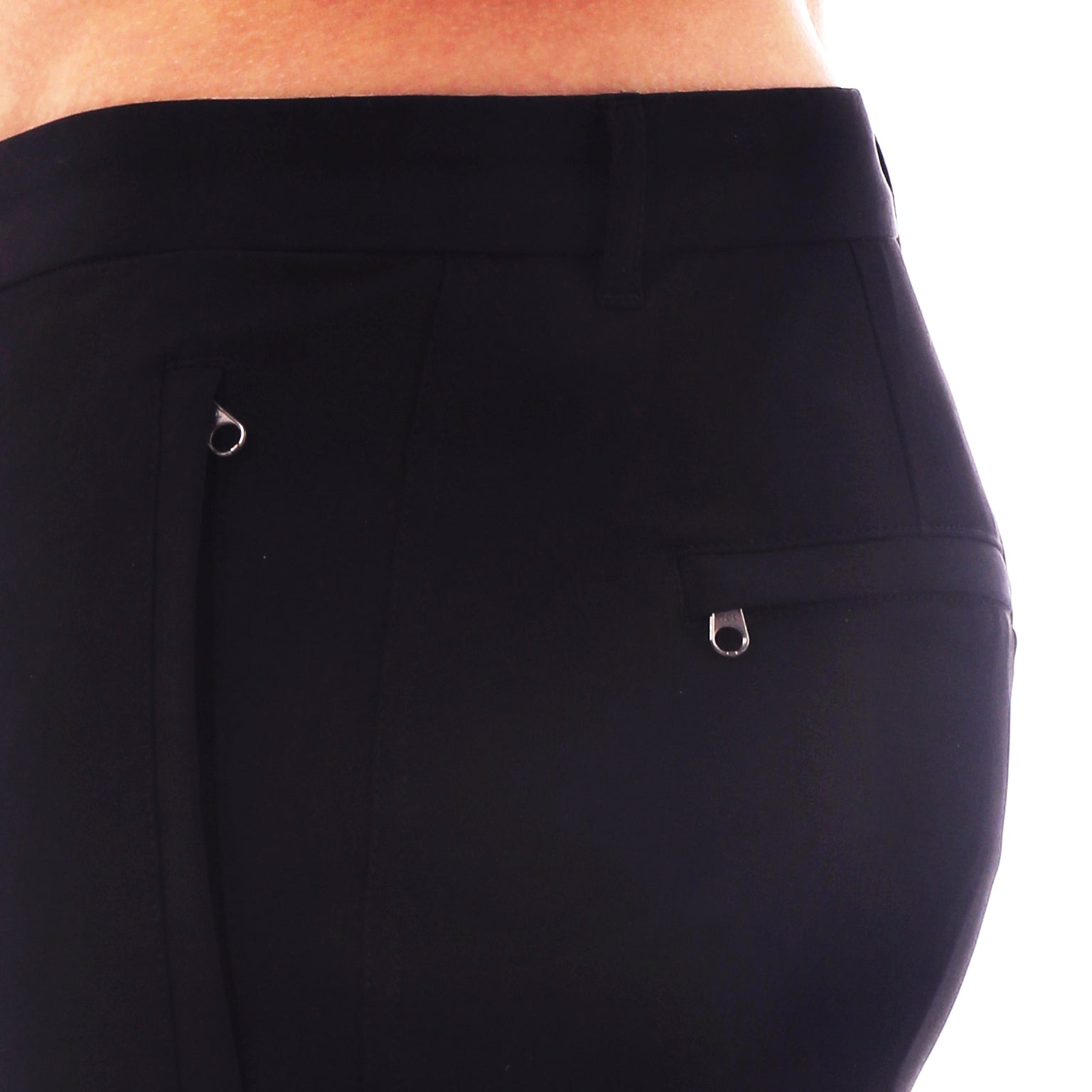 ACTIONWEAR Black Solid Action Stretch Holler Shorts - parke & ronen