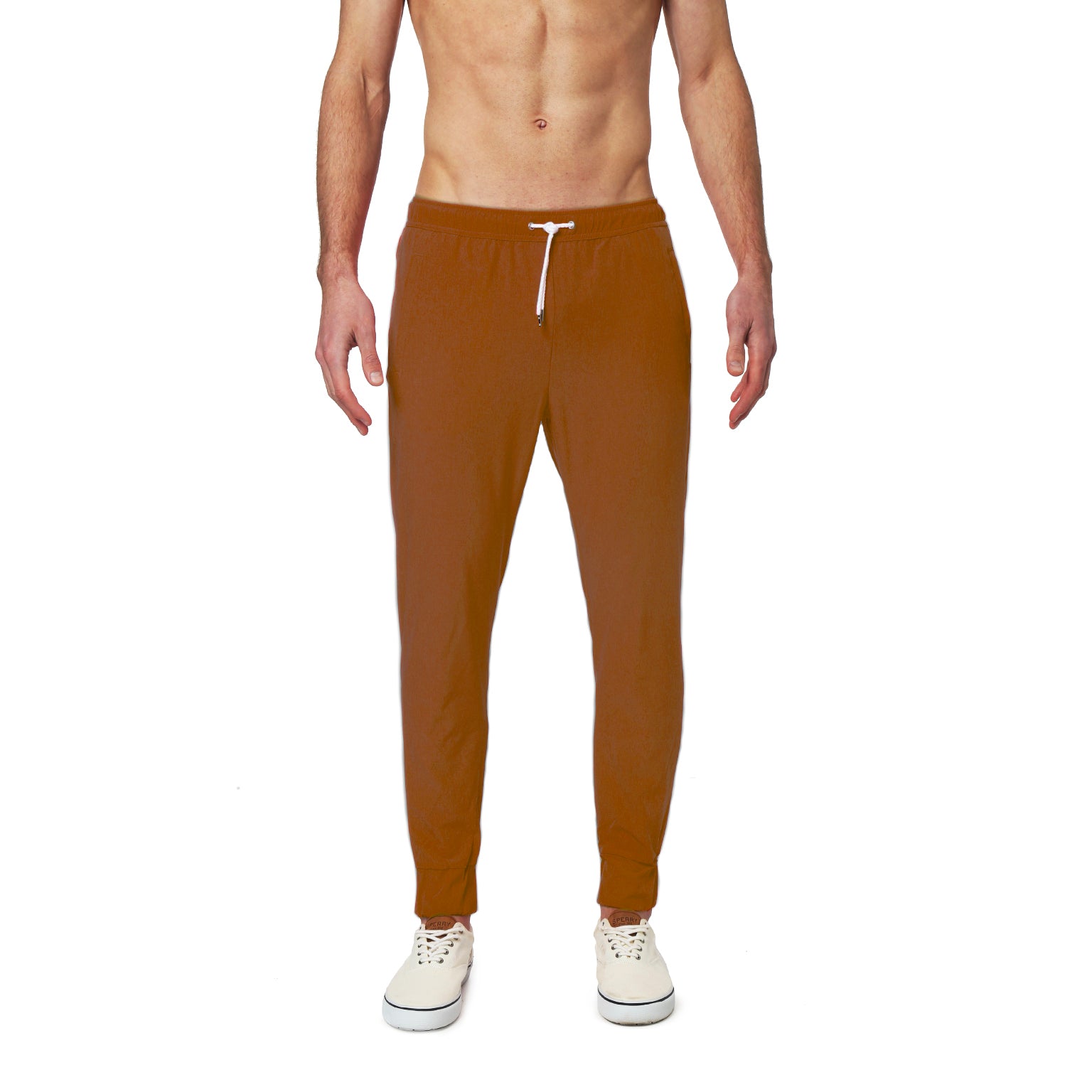 SAVE 50%- ACTIONWEAR Cinnamon Solid Heather Stretch Lounge Pants