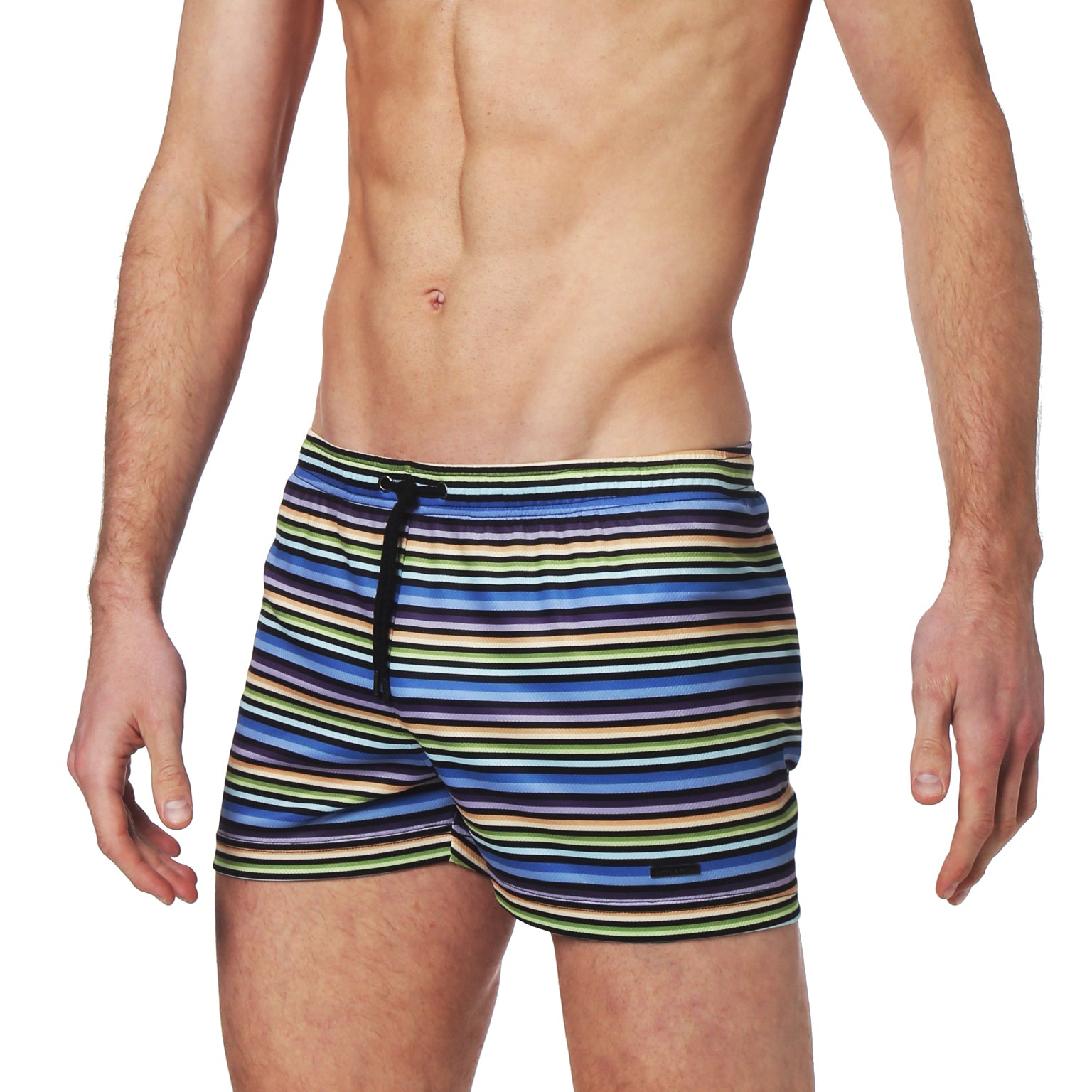 Vargas Stripe Navy Printed P-Town Short