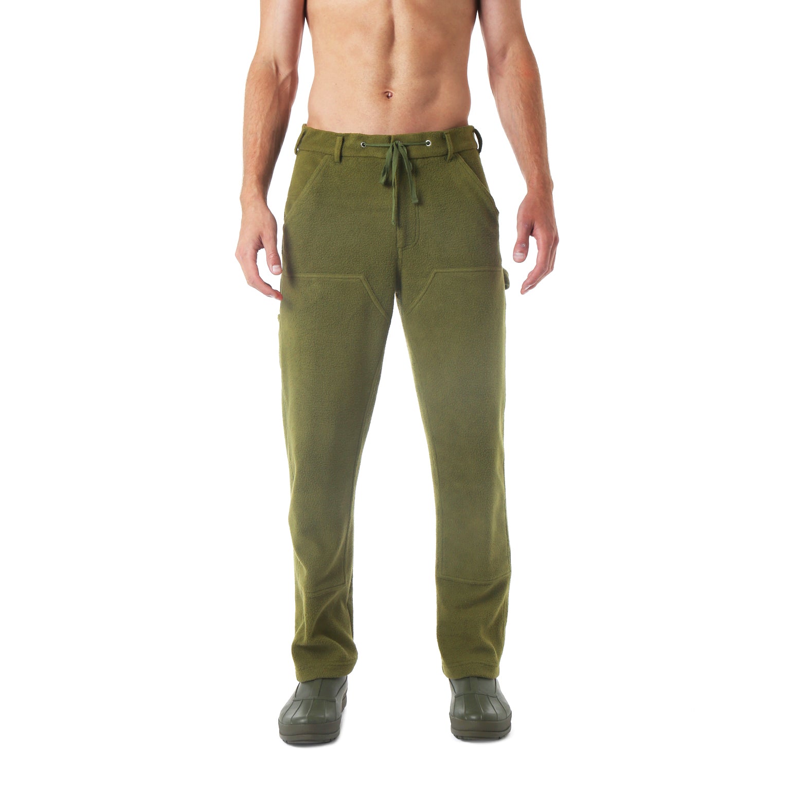 SAVE 70%- Light Army Fleece Painter Pants