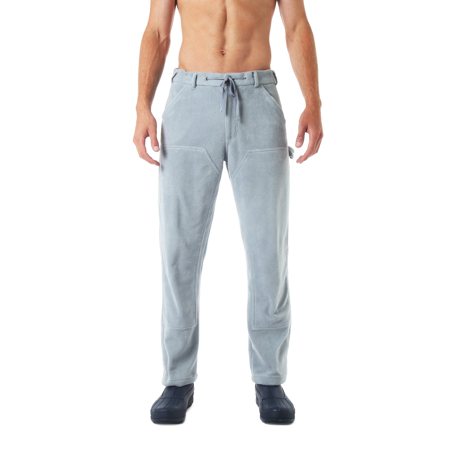 SAVE 70%- Light Chambray Blue Fleece Painter Pants