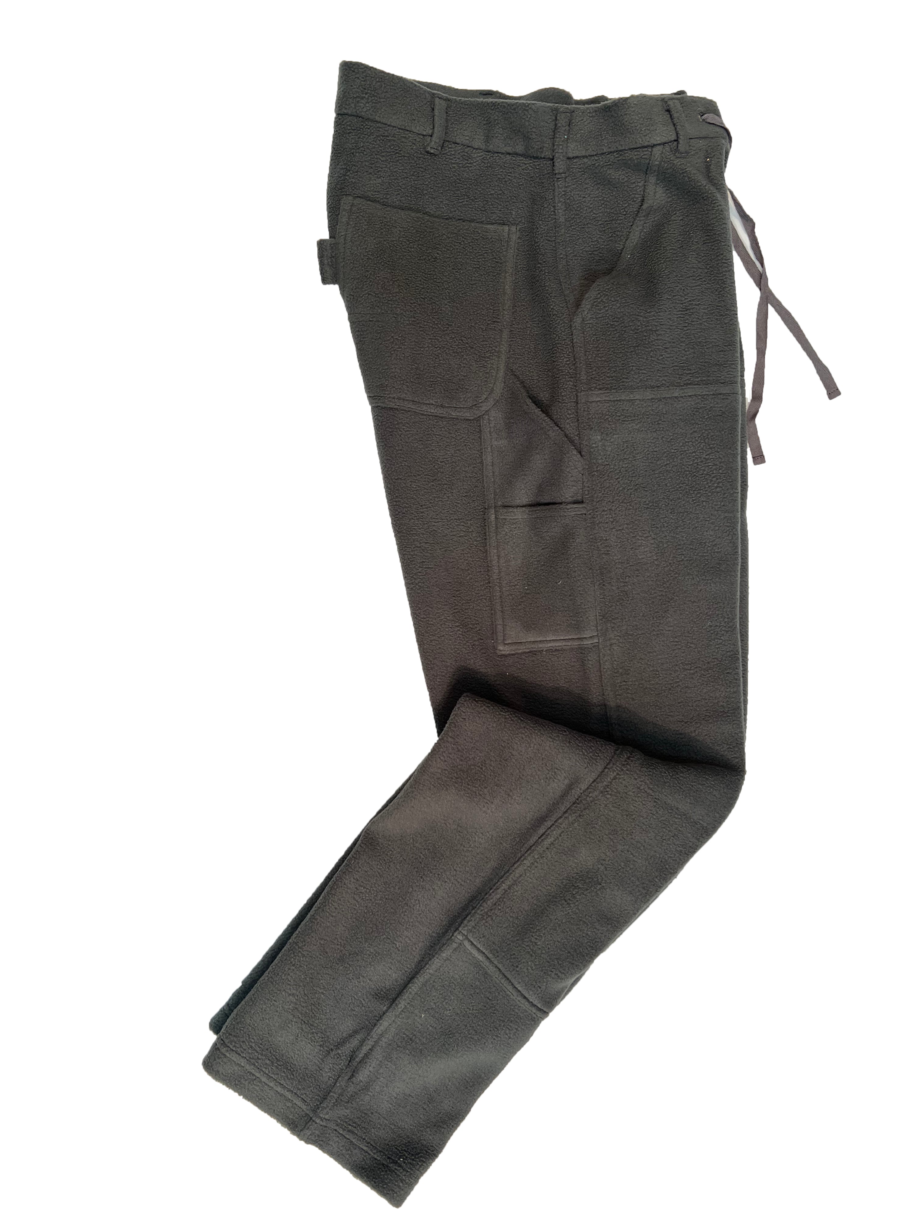 SAVE 70%- Storm Grey Fleece Painter Pants - parke & ronen