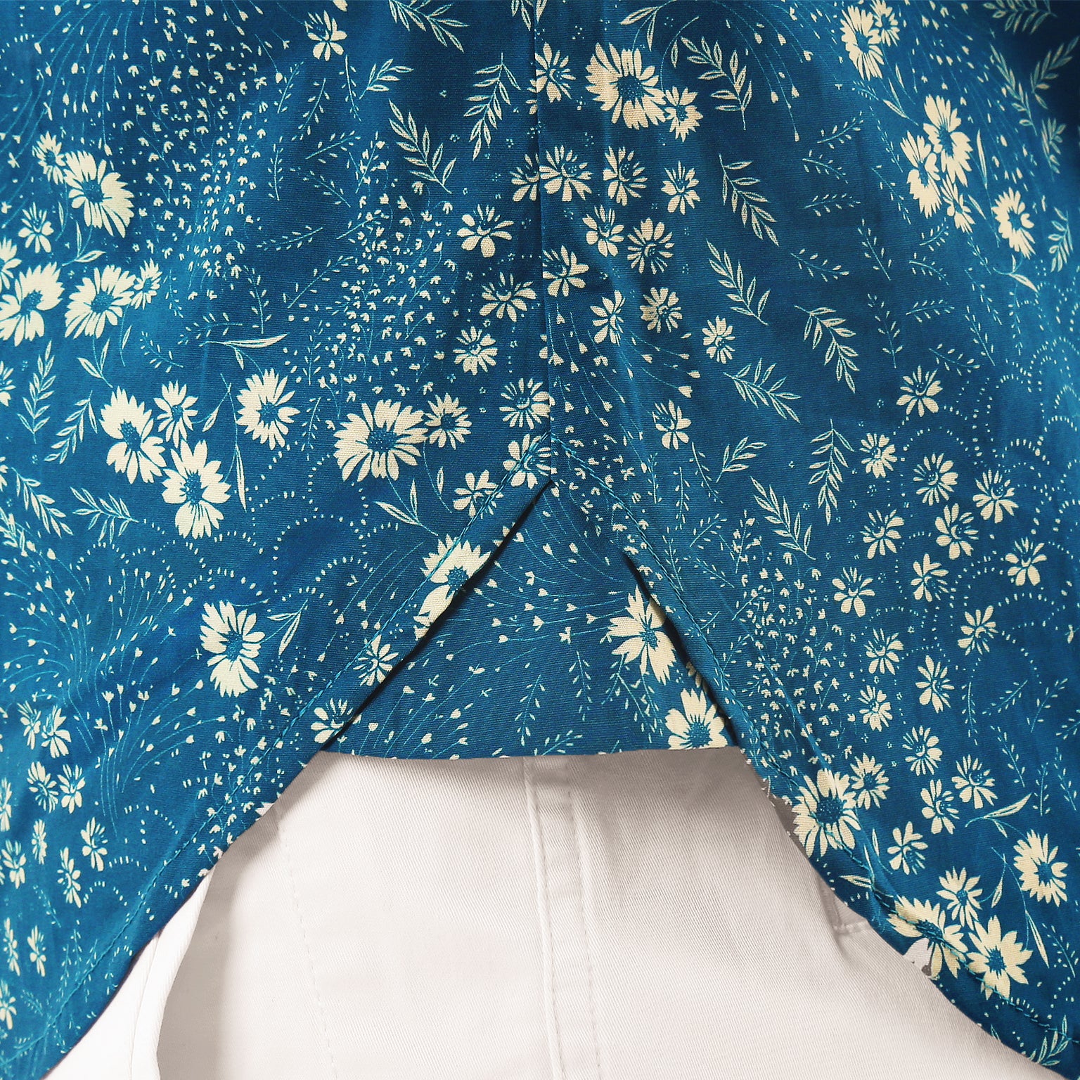 Blue Zephyr Print Bal Harbour Shirt