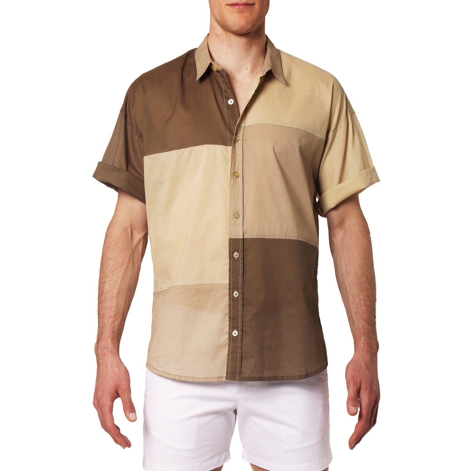 SAVE 70%- Sand Oversize Pajama Shirt