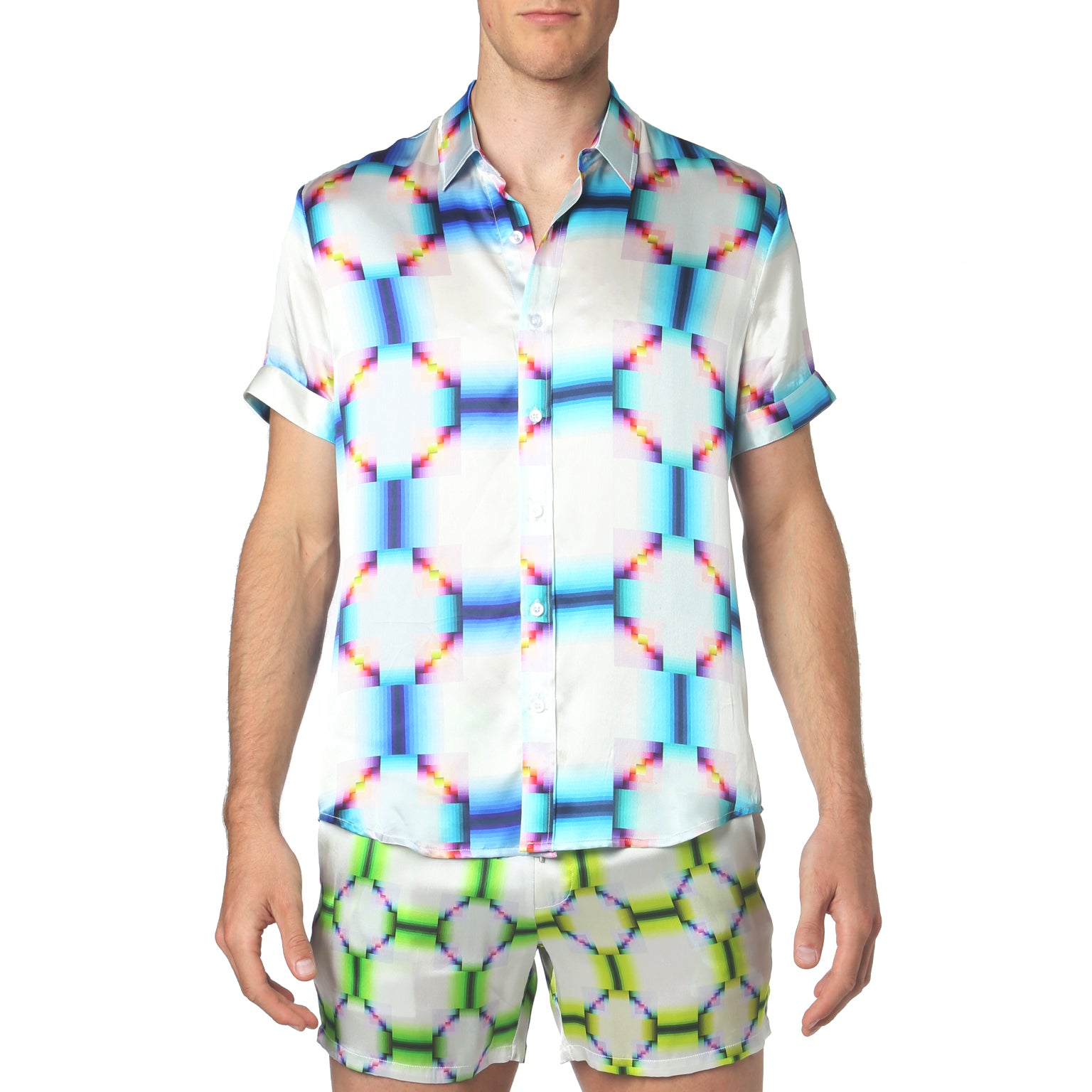 SAVE 70%- Sour Patch Printed Biscayne Short Sleeve Shirt