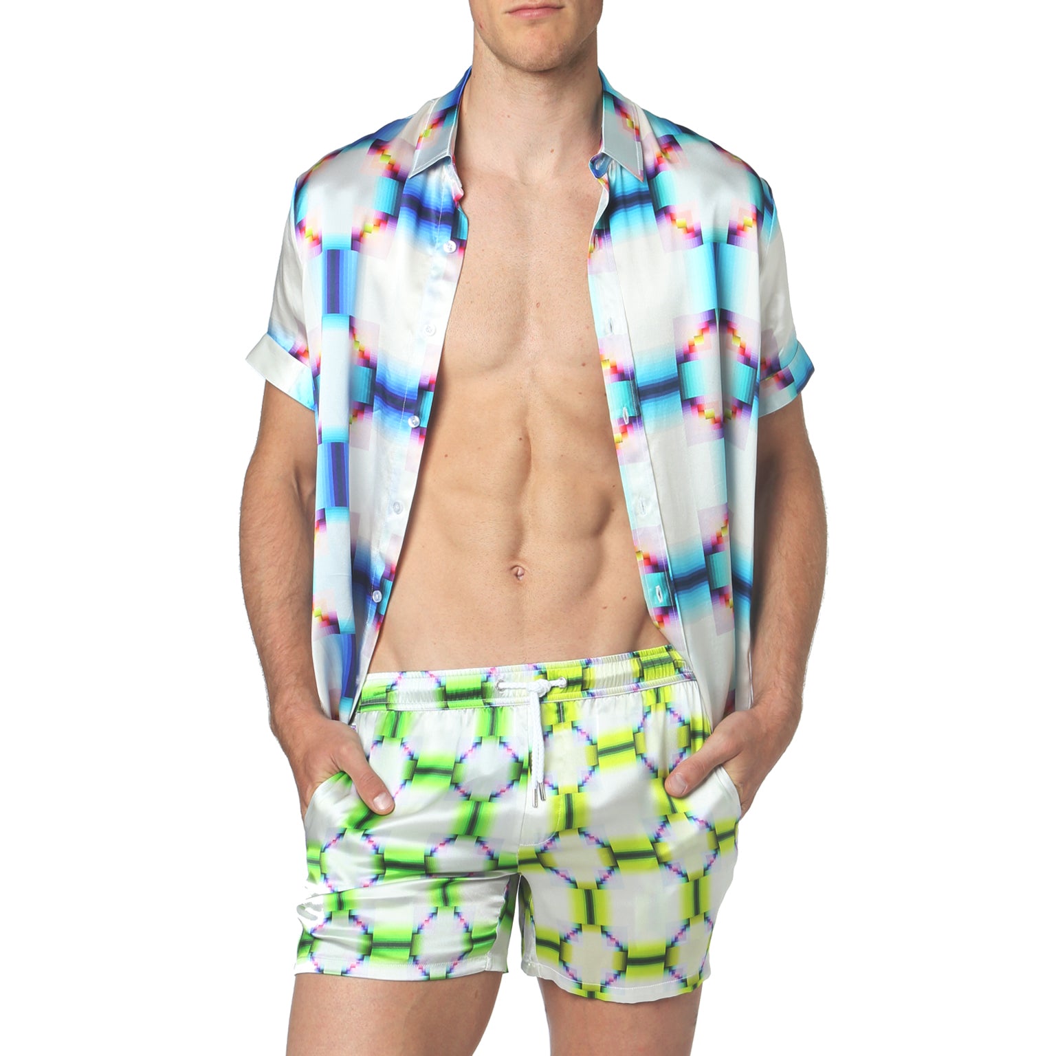 SAVE 70%- Sour Patch Printed Biscayne Short Sleeve Shirt