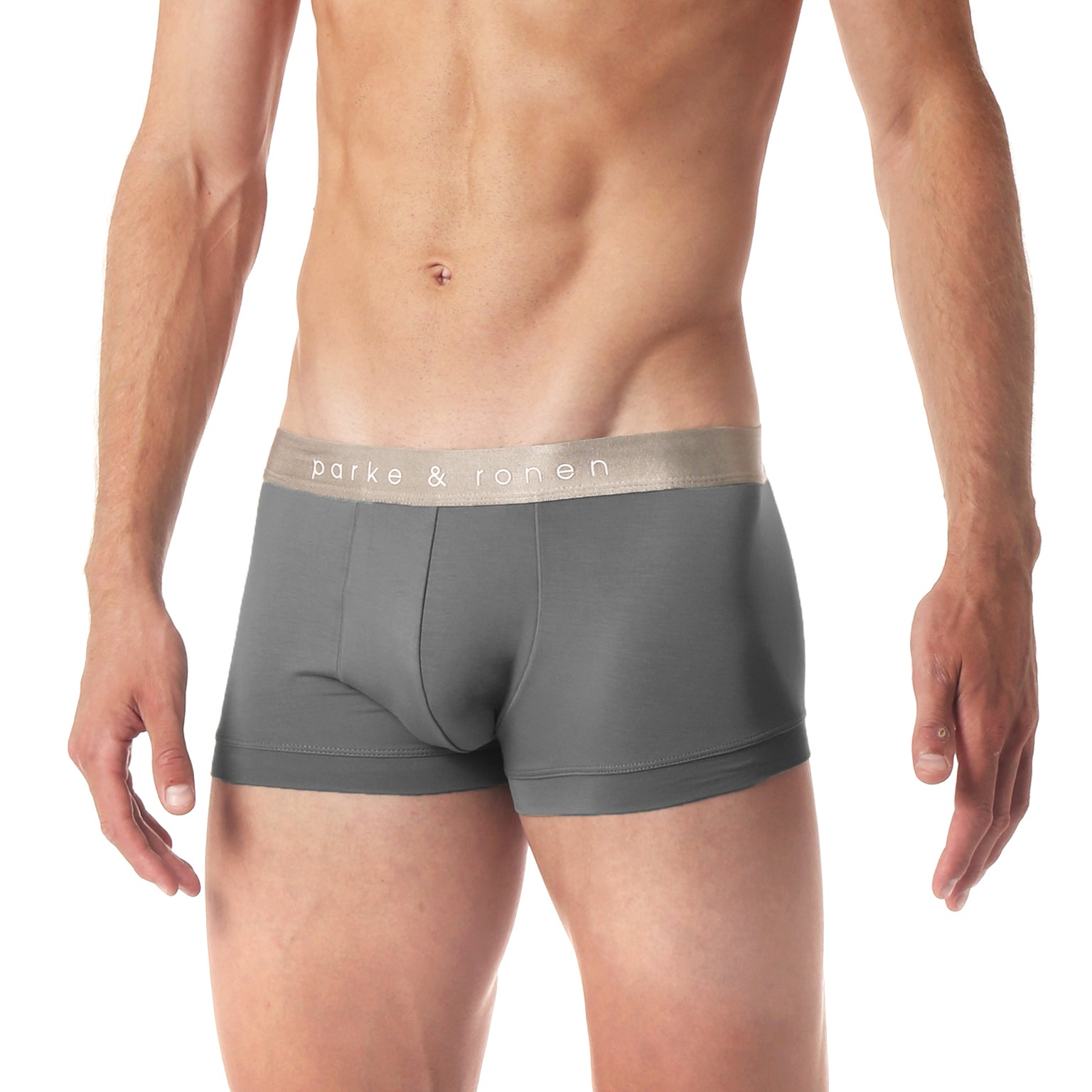 '23 EDITION-  Grey Solid Low Rise Trunk