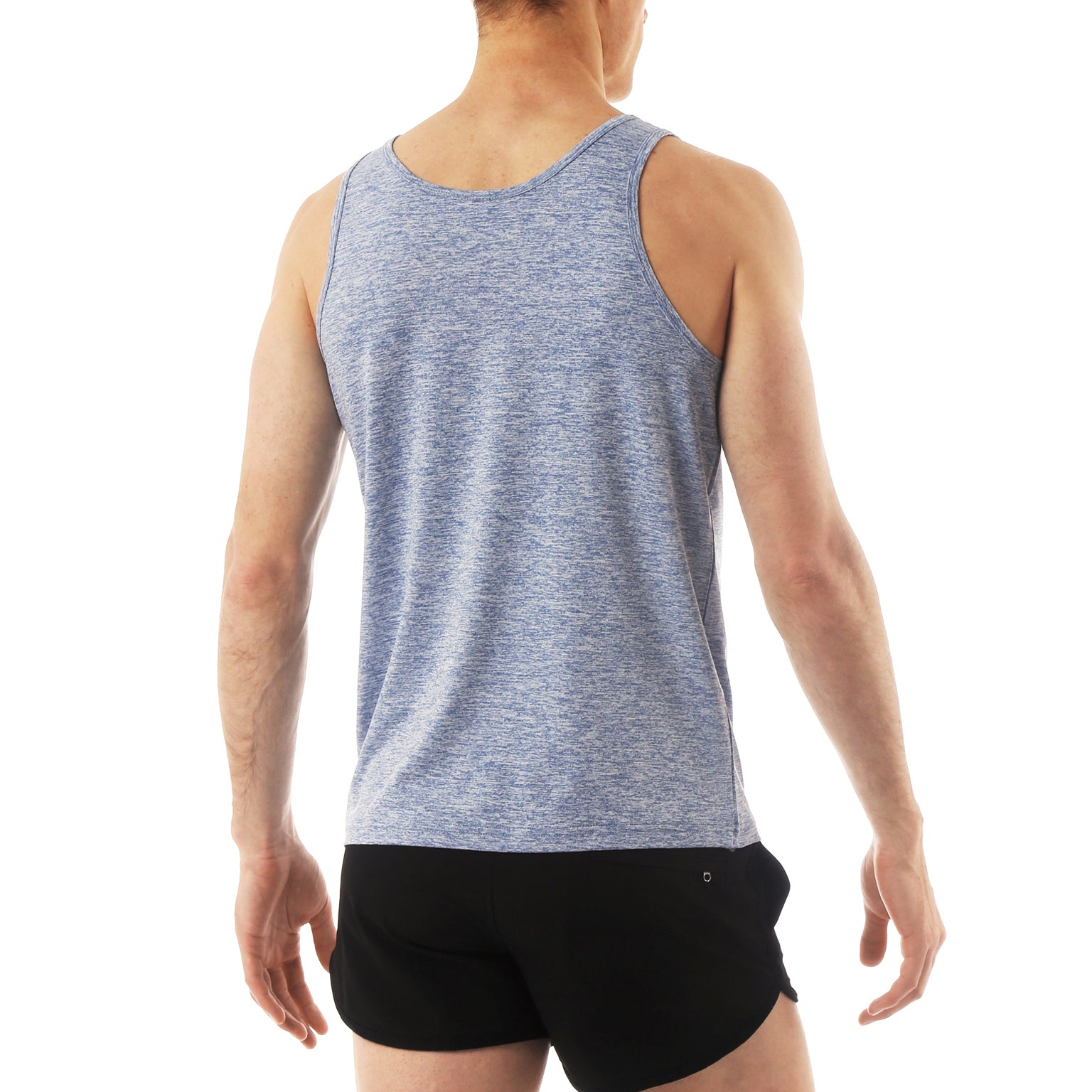 ACTIONWEAR Royal Melange Heather Tank Top