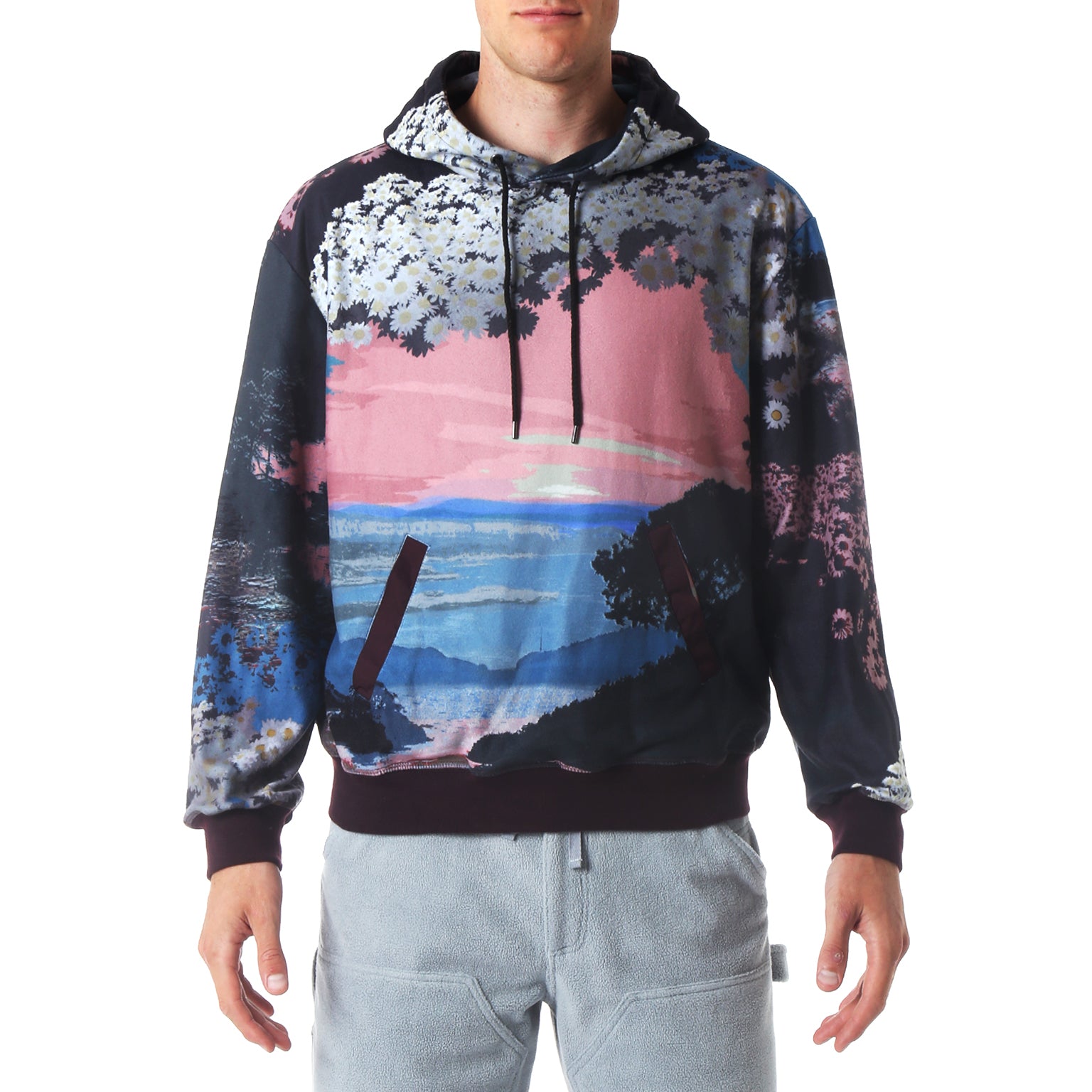 SAVE 70% - Happy Valley Dawn Printed Fleece Hoodies