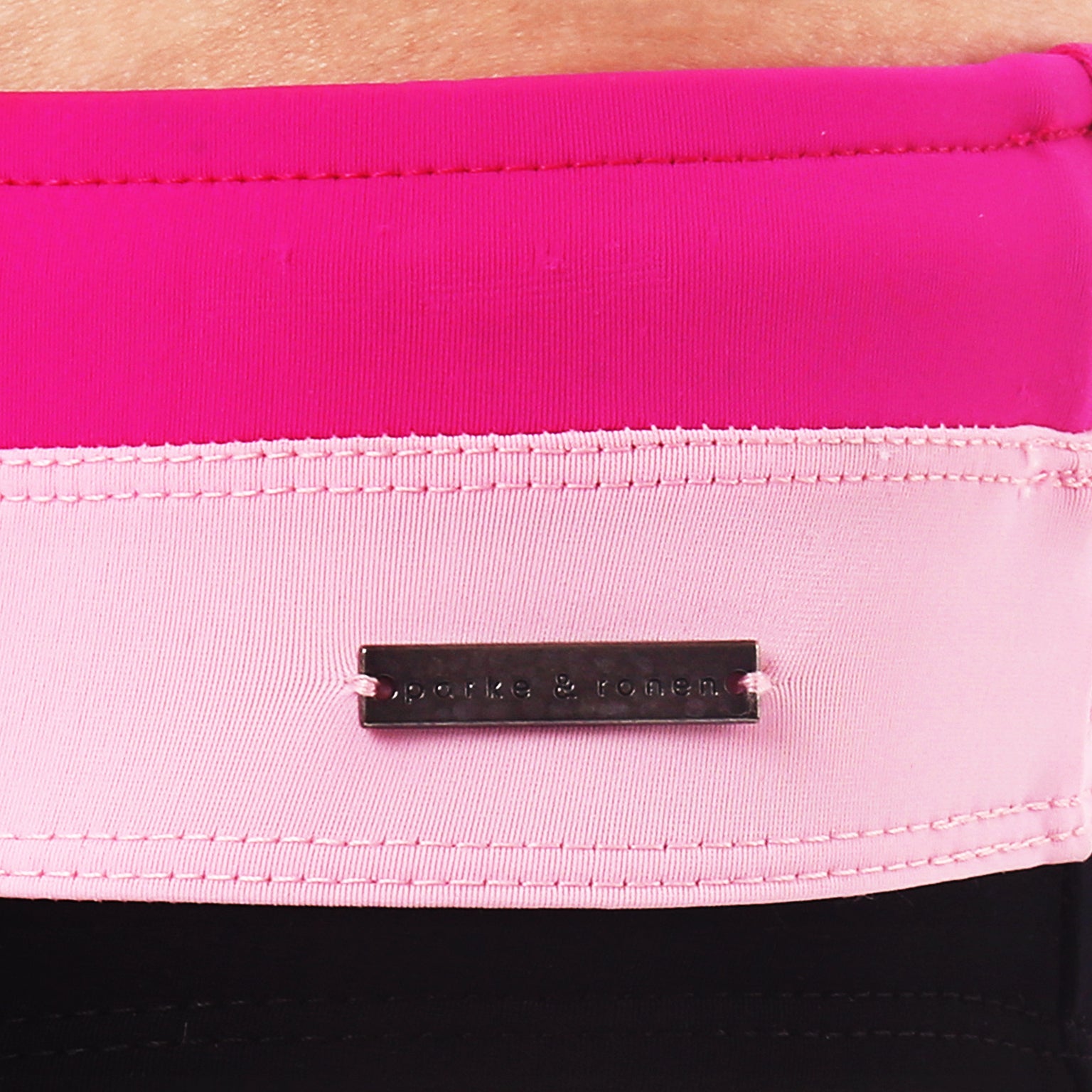 Black/Pink  Colorblock Meridian Brief