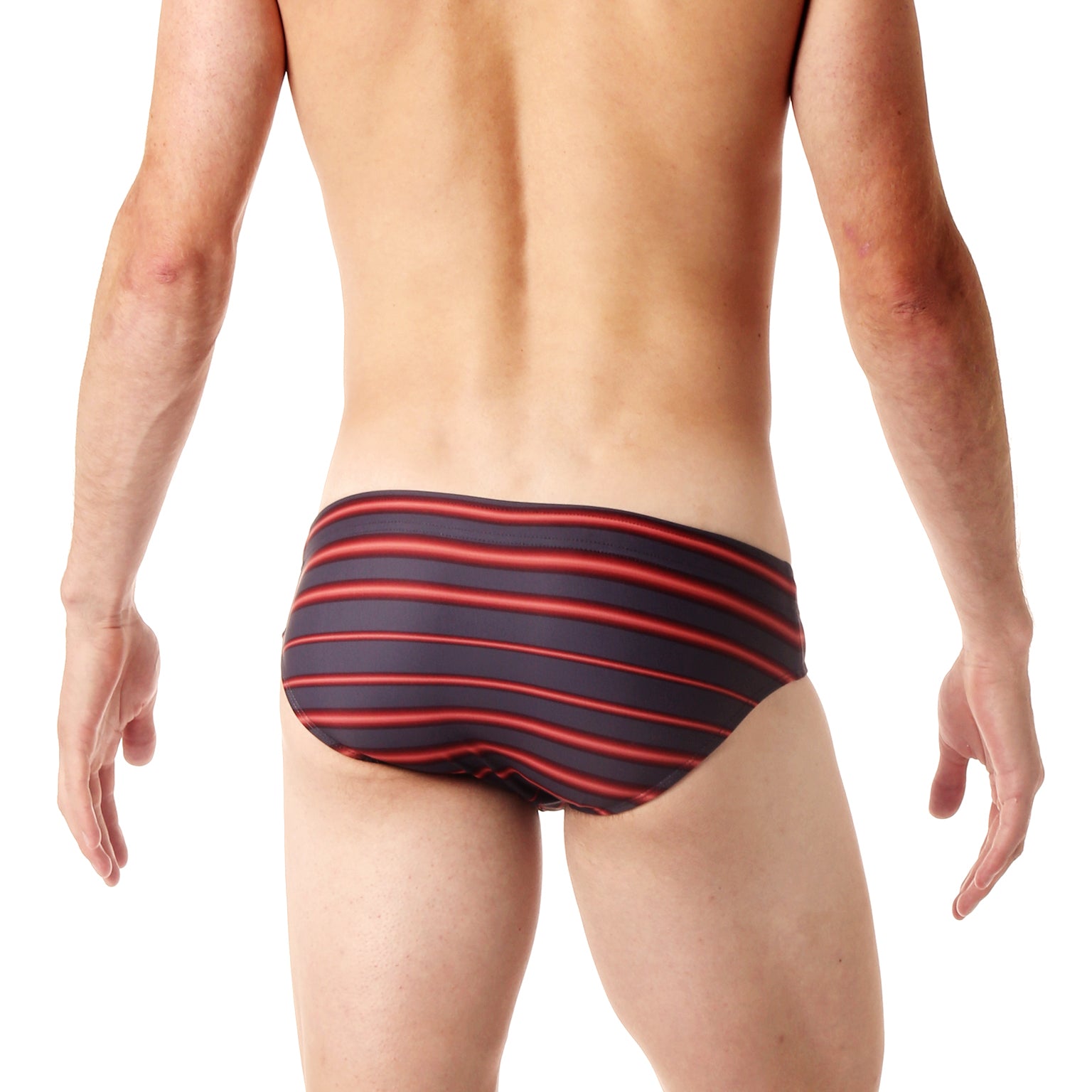 Crimson Caravaggio Stripe Meridian Brief