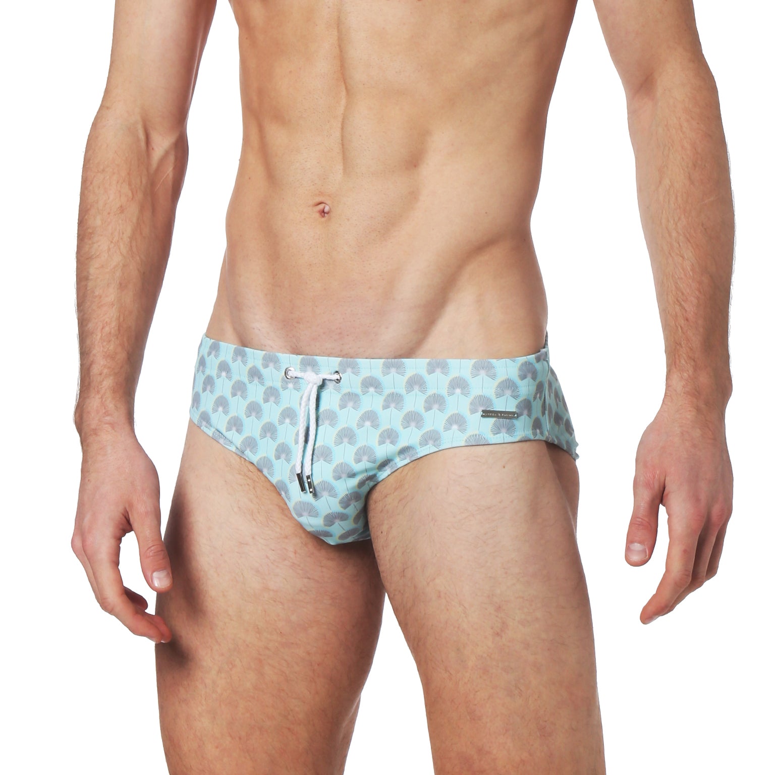 Fan Dancer Robin's Egg Print Meridian Brief