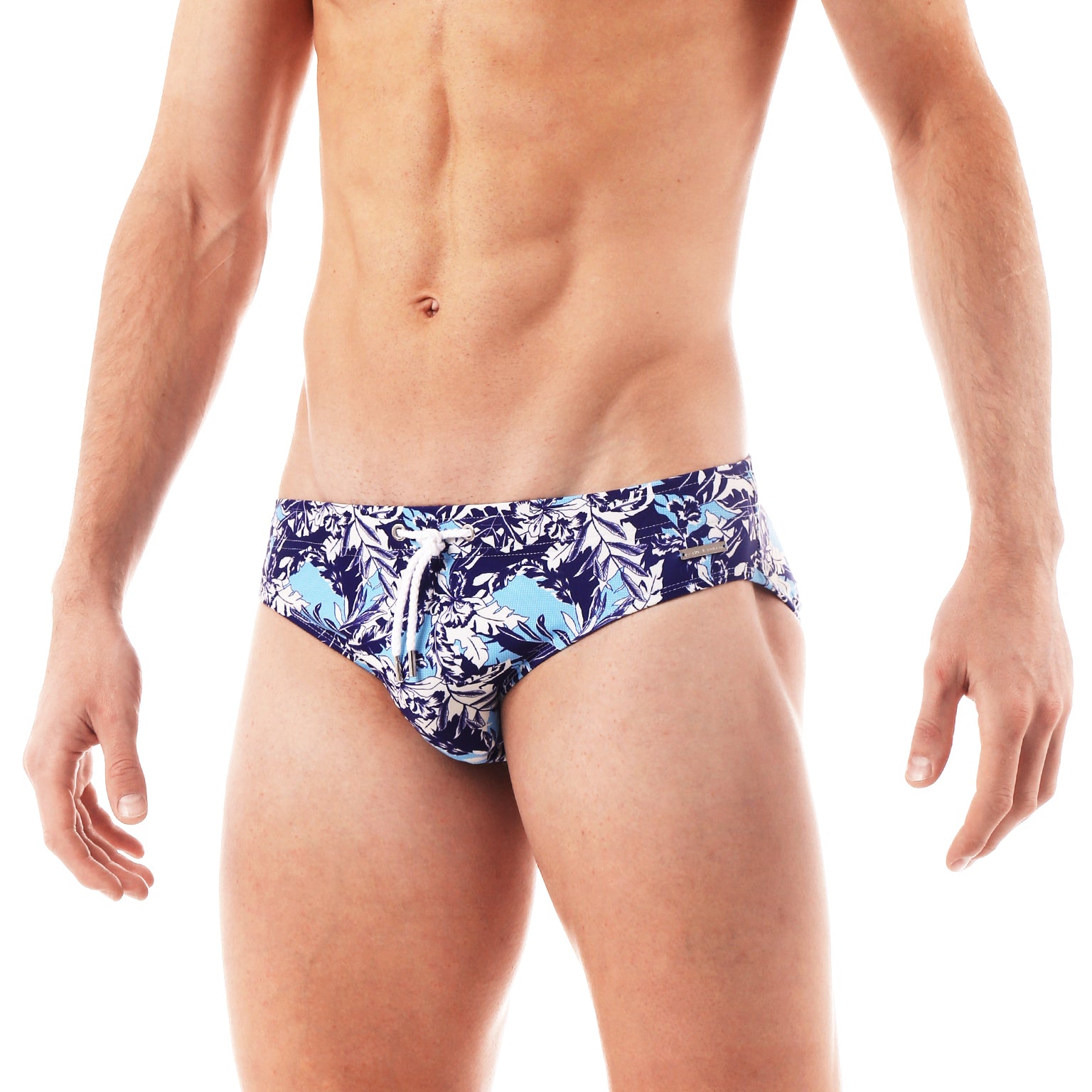 Blue Lichtenstein Print Meridian Brief