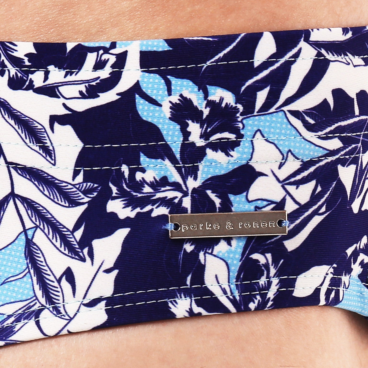 Blue Lichtenstein Print Meridian Brief