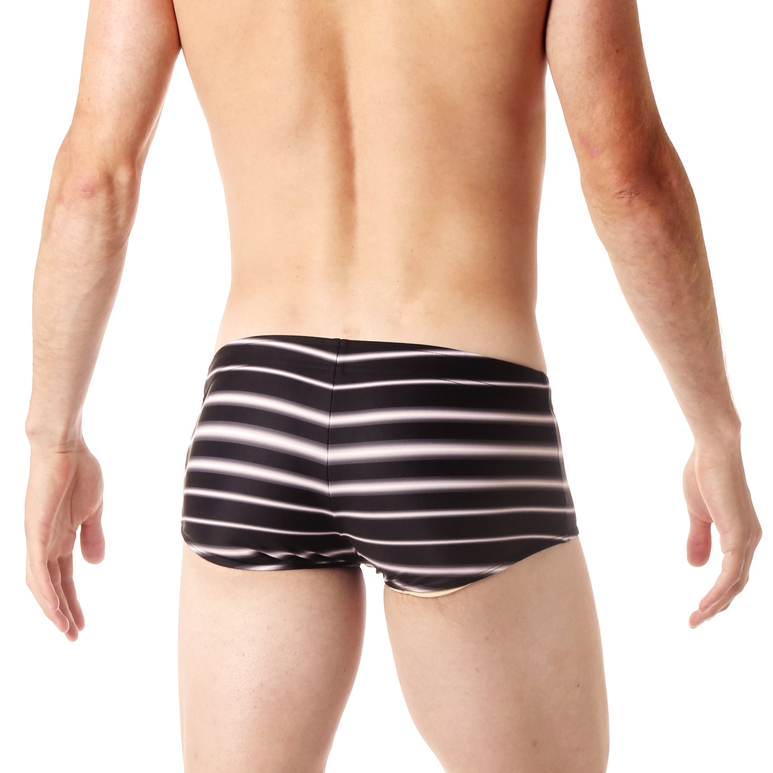 Black Caravaggio Stripe Corcovado Brief