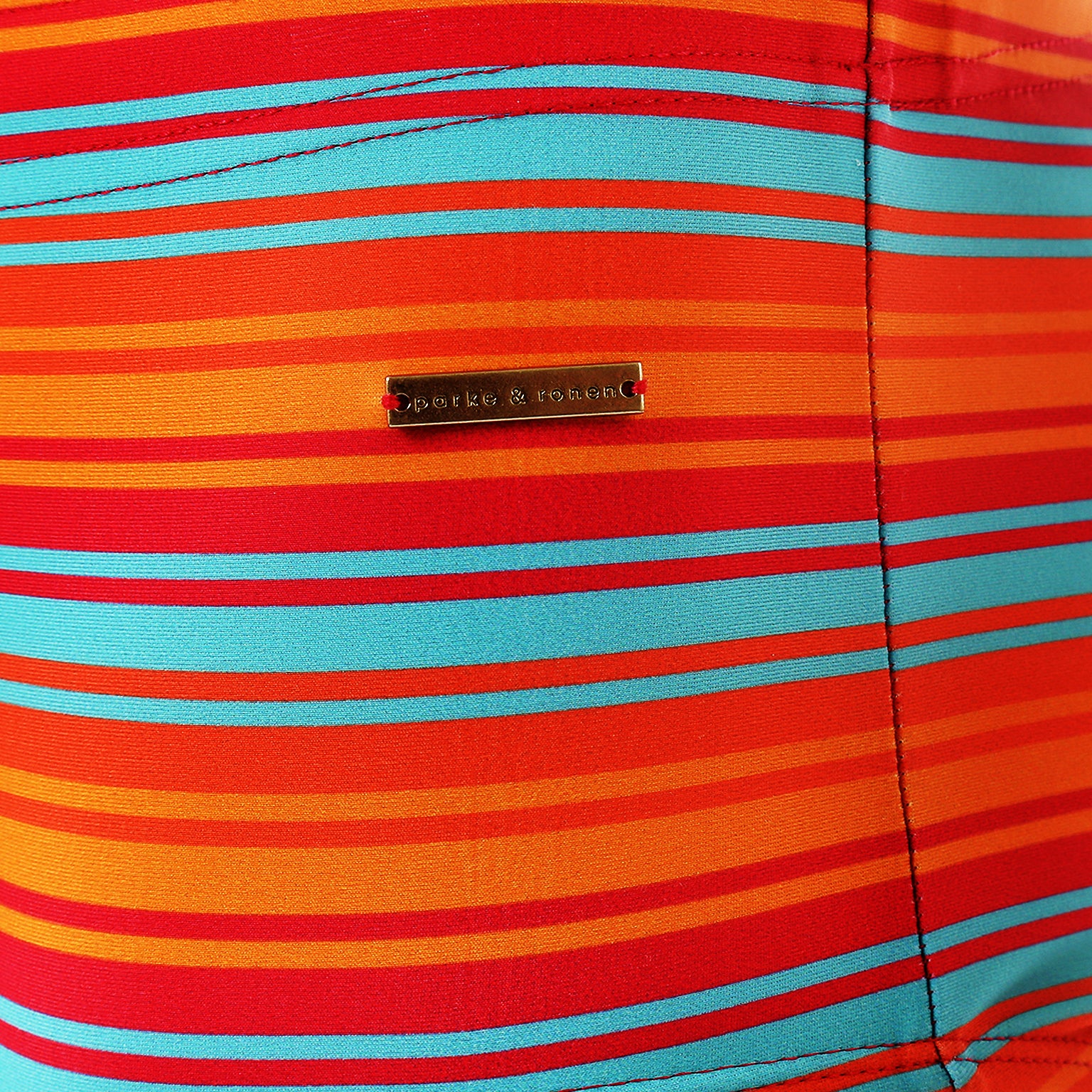 Olympian Orange Stripe Corcovado Brief