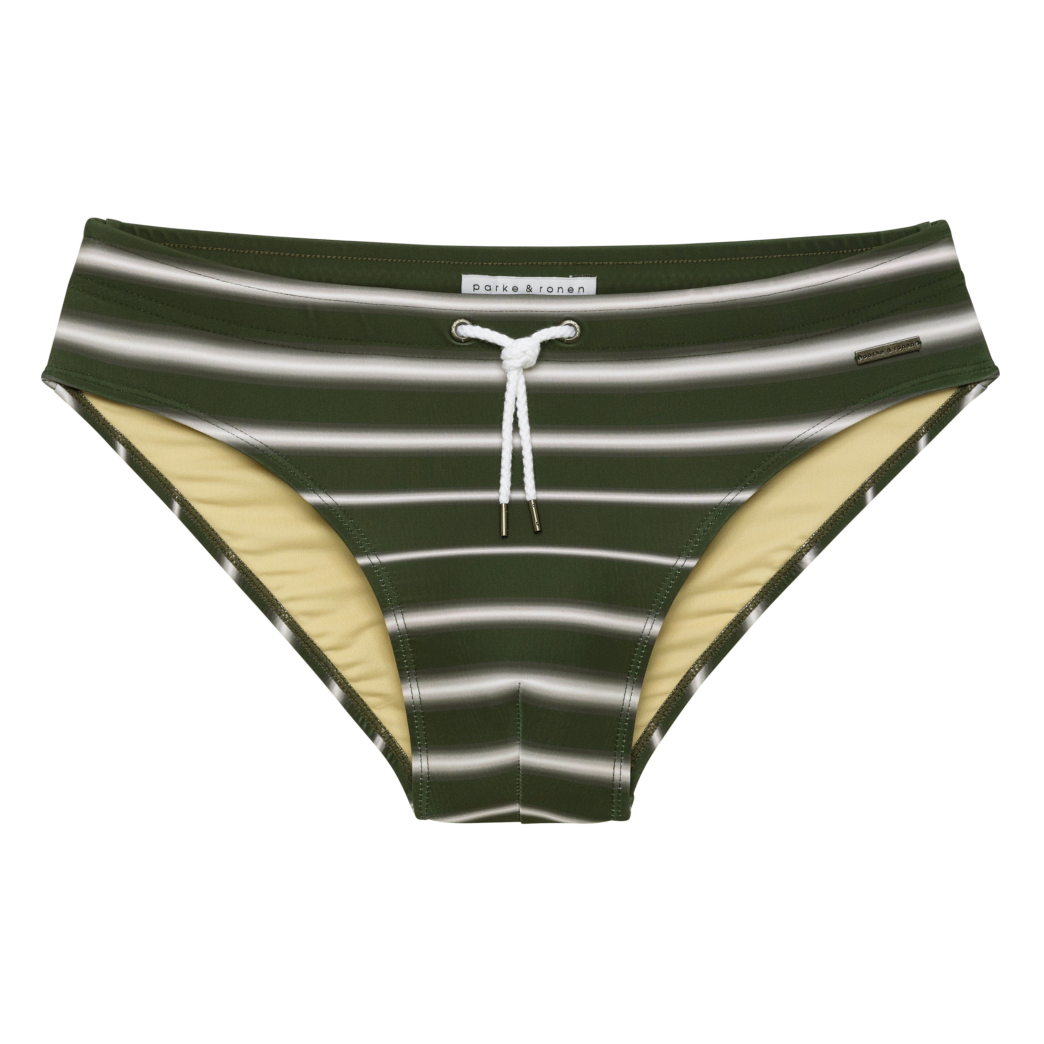 Spruce Green Caravaggio Stripe Meridian Brief