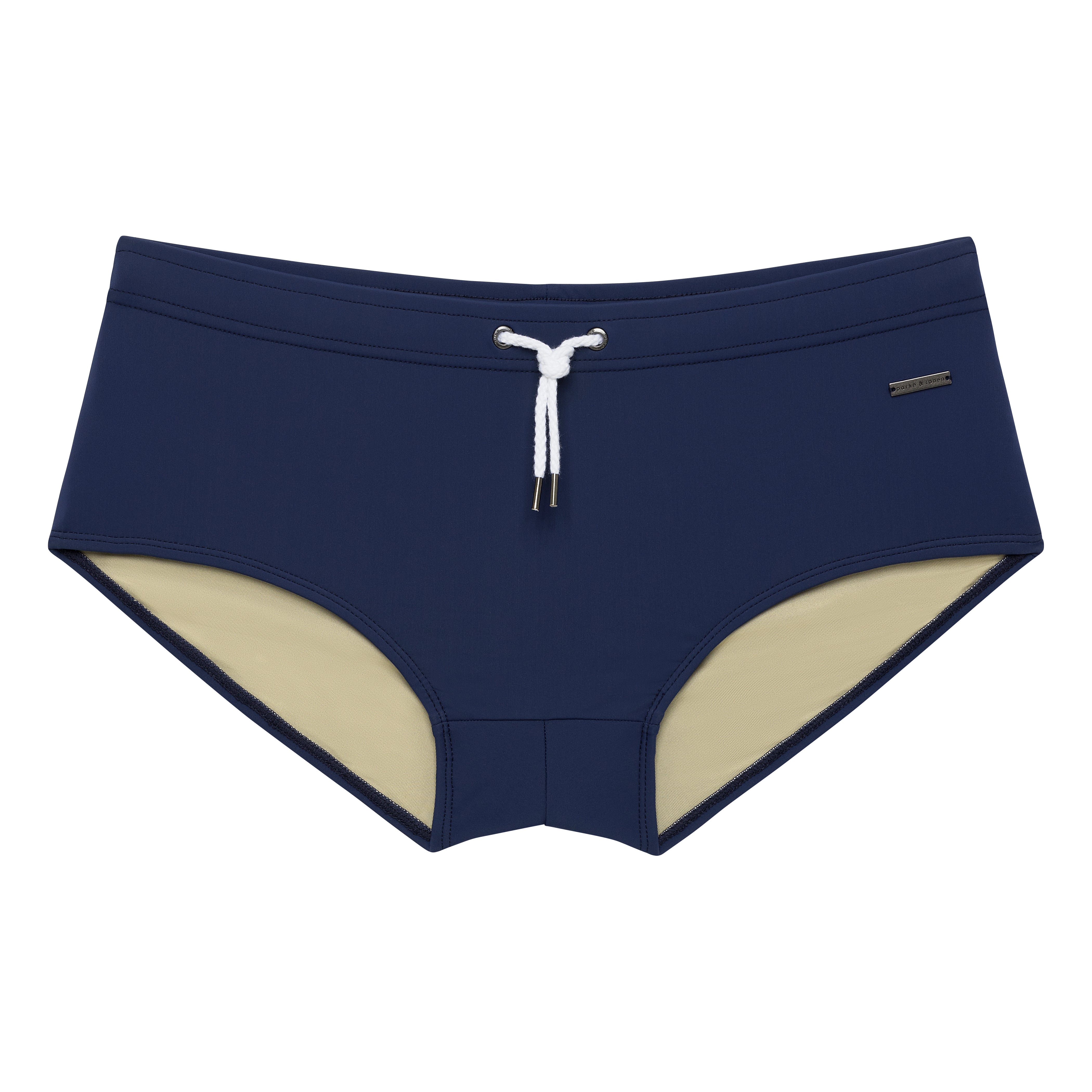 Navy Solid Corcovado Brief - parke & ronen