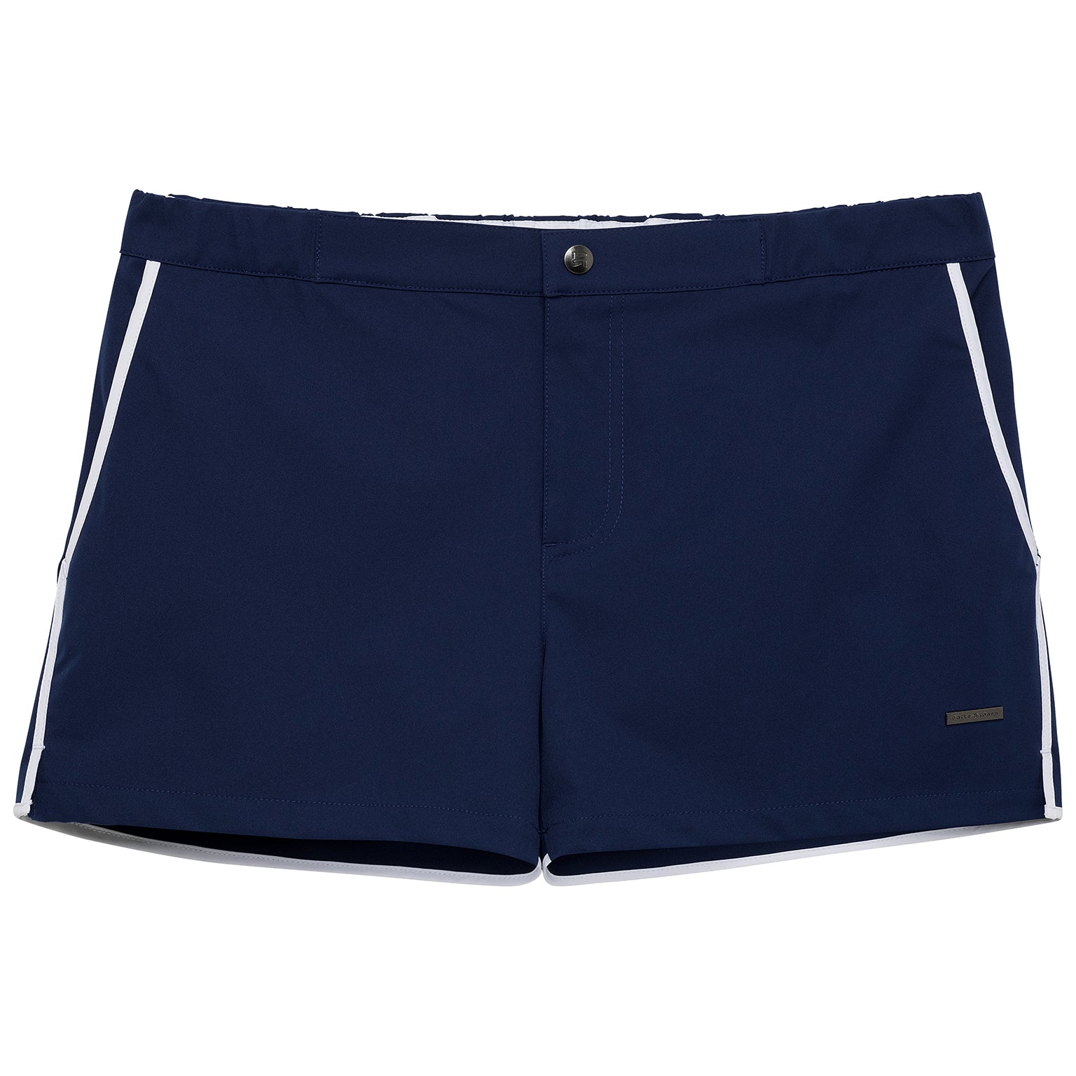 Navy 2" Angeleno Solid Stretch - parke & ronen