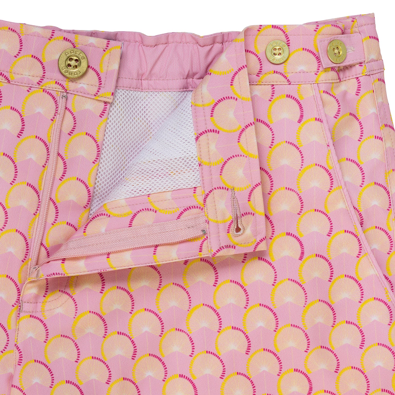 Fan Dancer Pink 6" Catalonia Swim Trunk