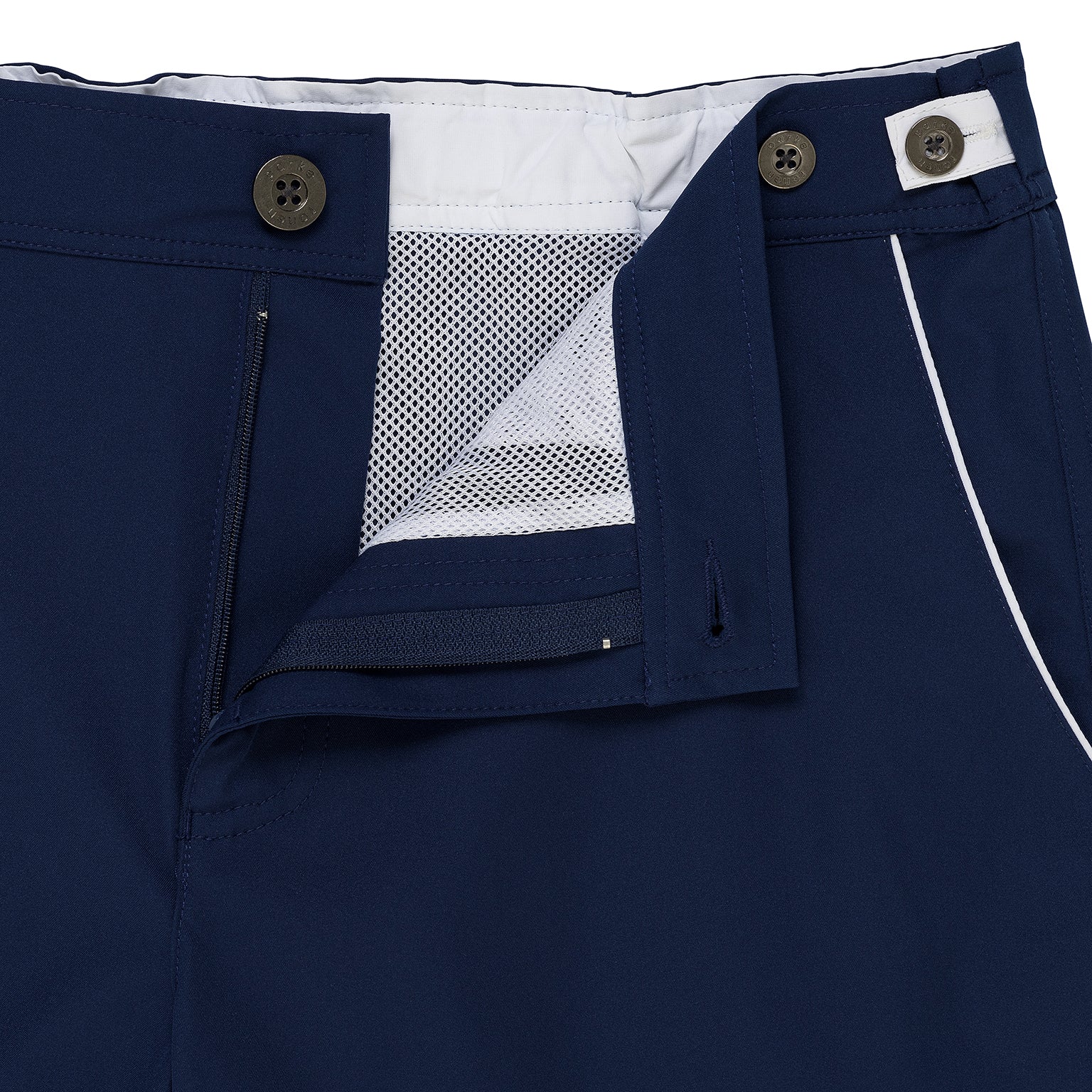 Navy 6" Catalonia Solid Stretch