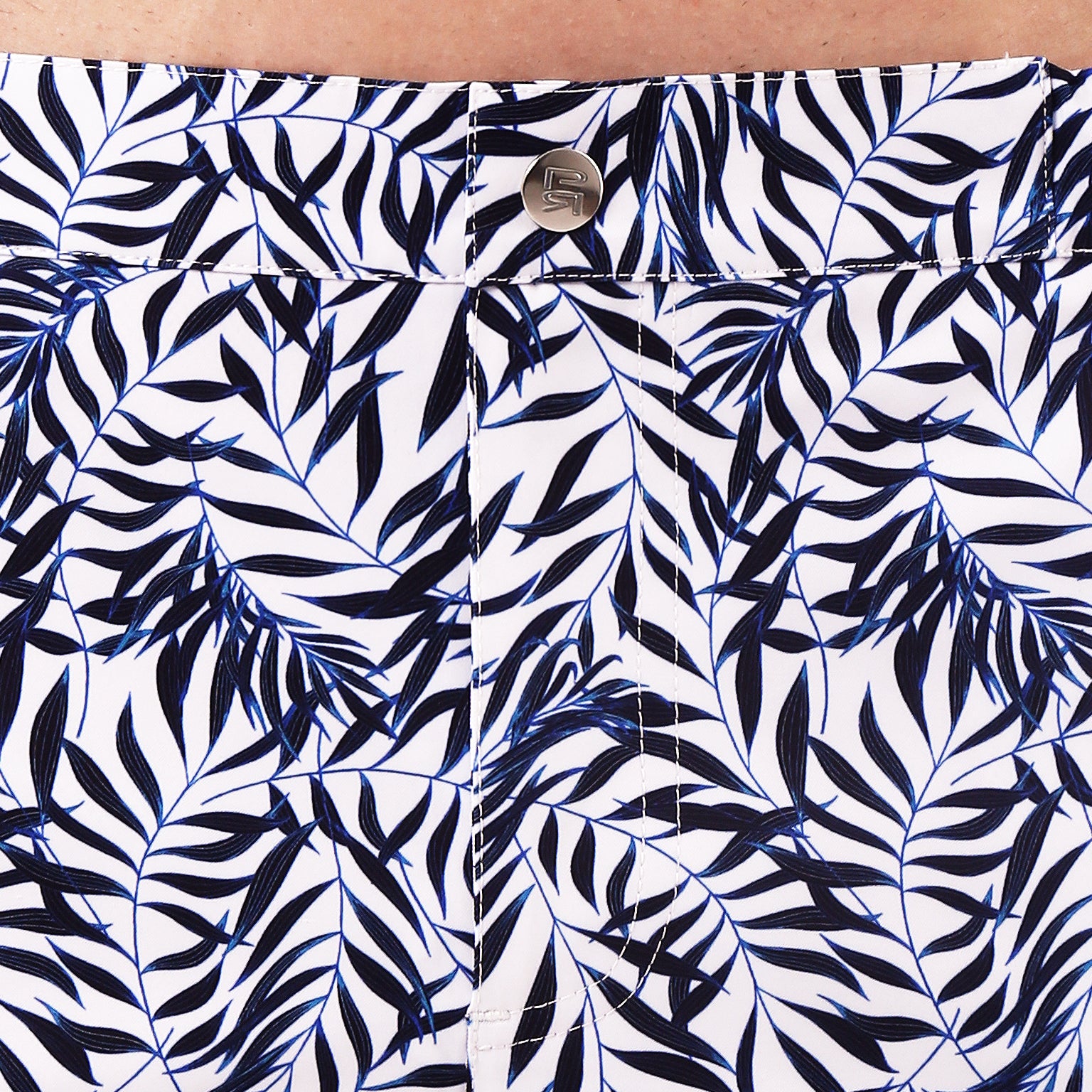 White Julian Print 2" Angeleno Stretch