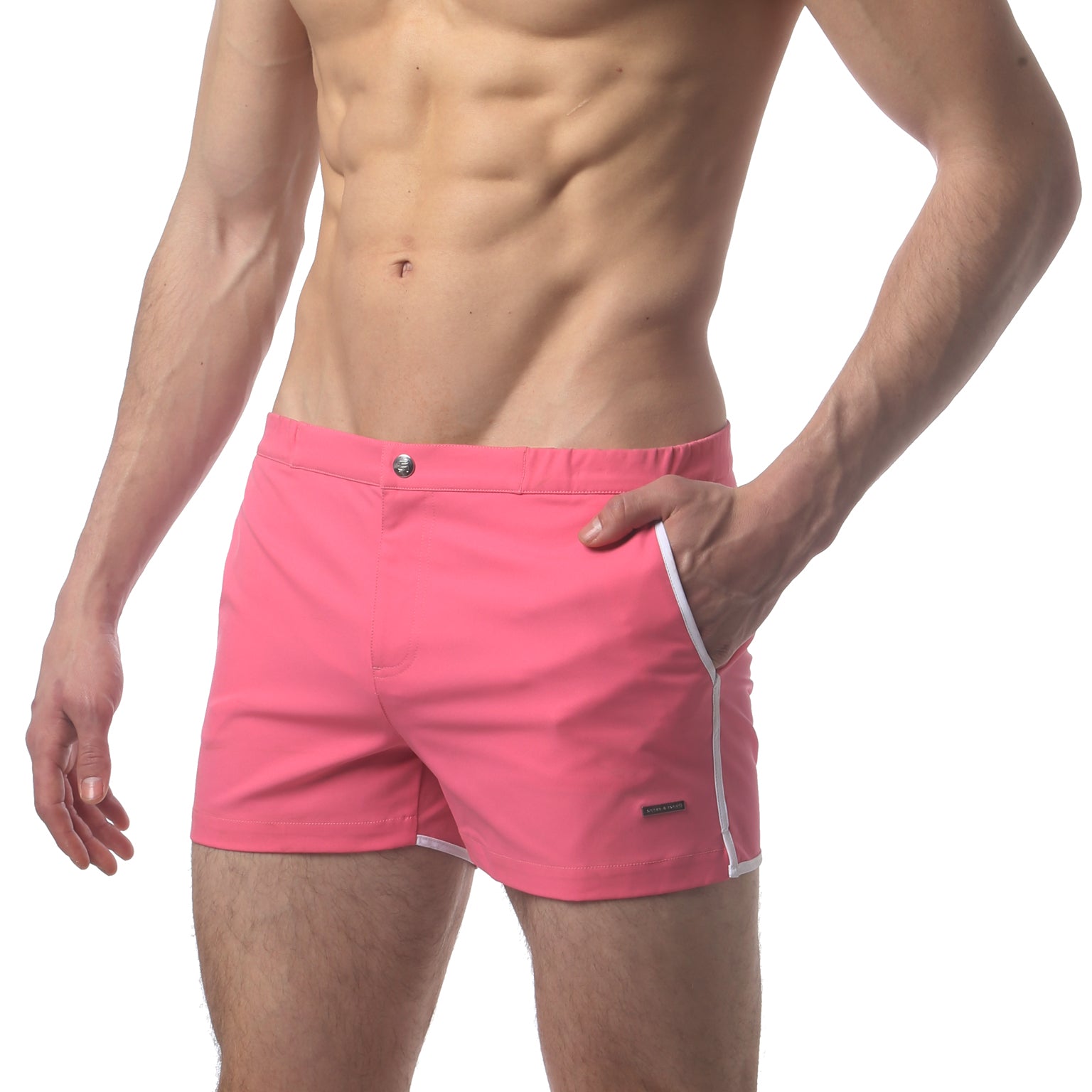 Morning Pink 2" Angeleno Solid Stretch - parke & ronen