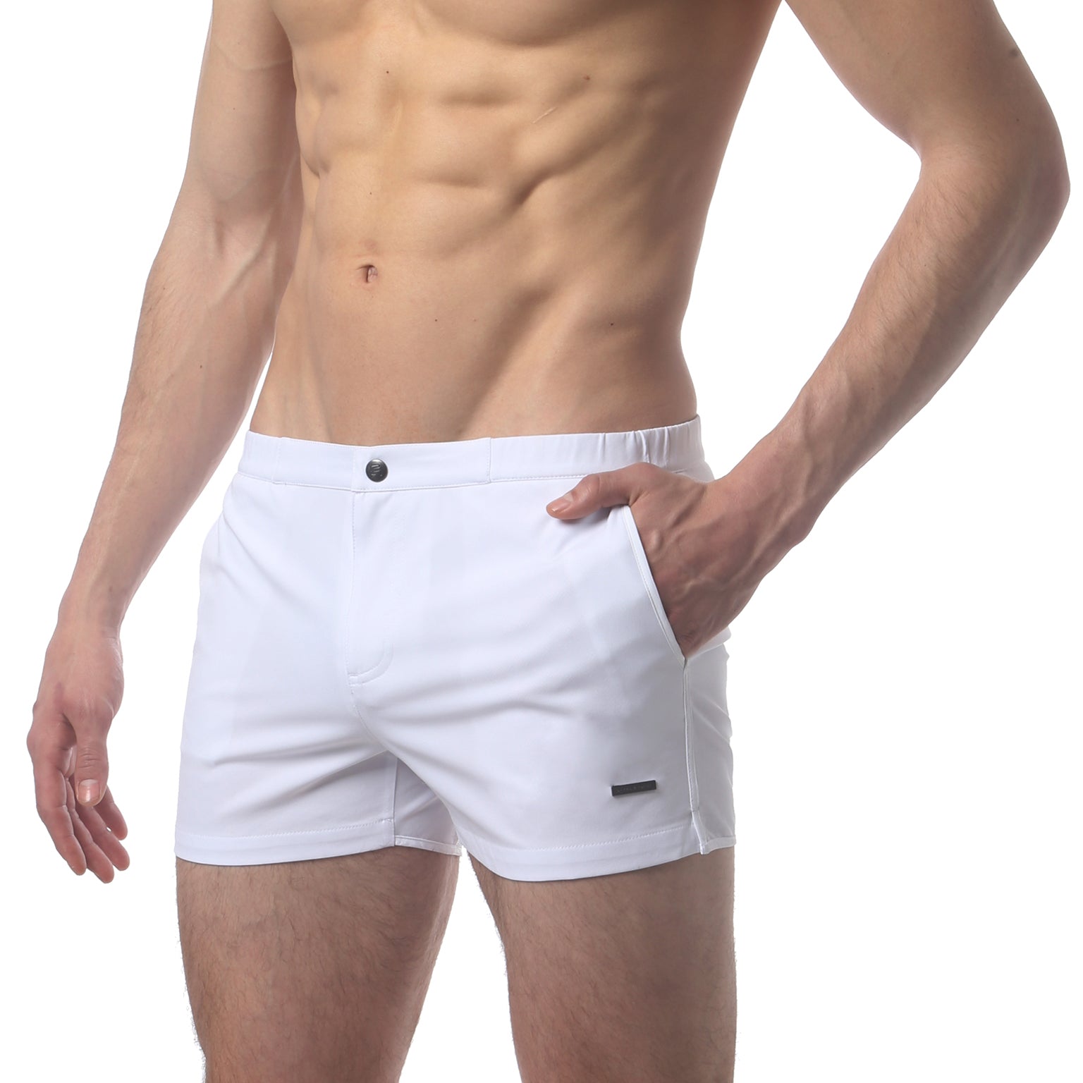 White 2" Angeleno Solid Stretch - parke & ronen