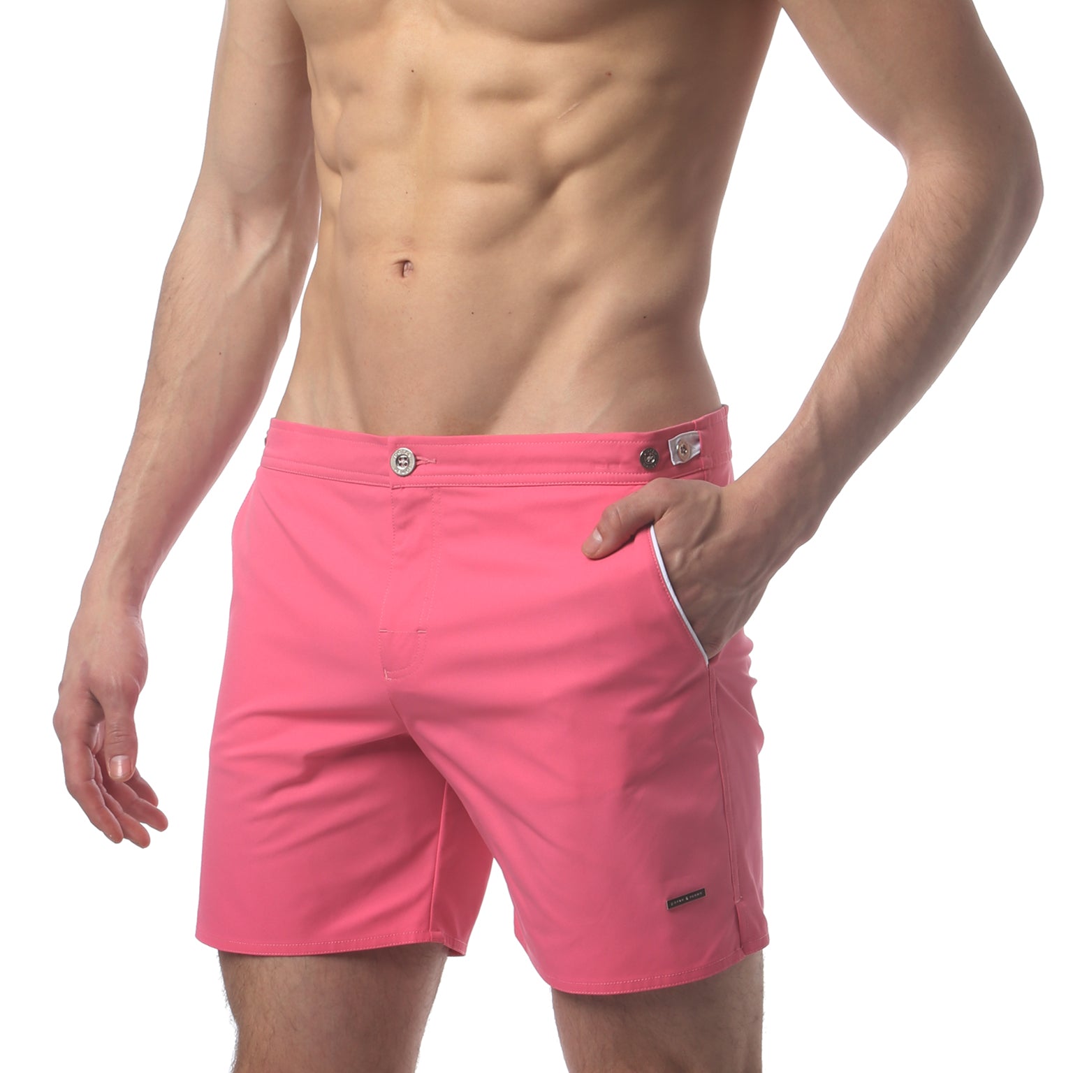 Morning Pink 6" Catalonia Solid Stretch - parke & ronen