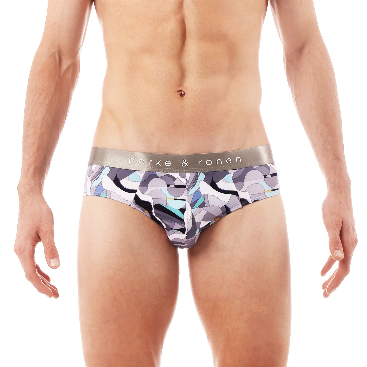 Silver Jubilee Print Low Rise Brief