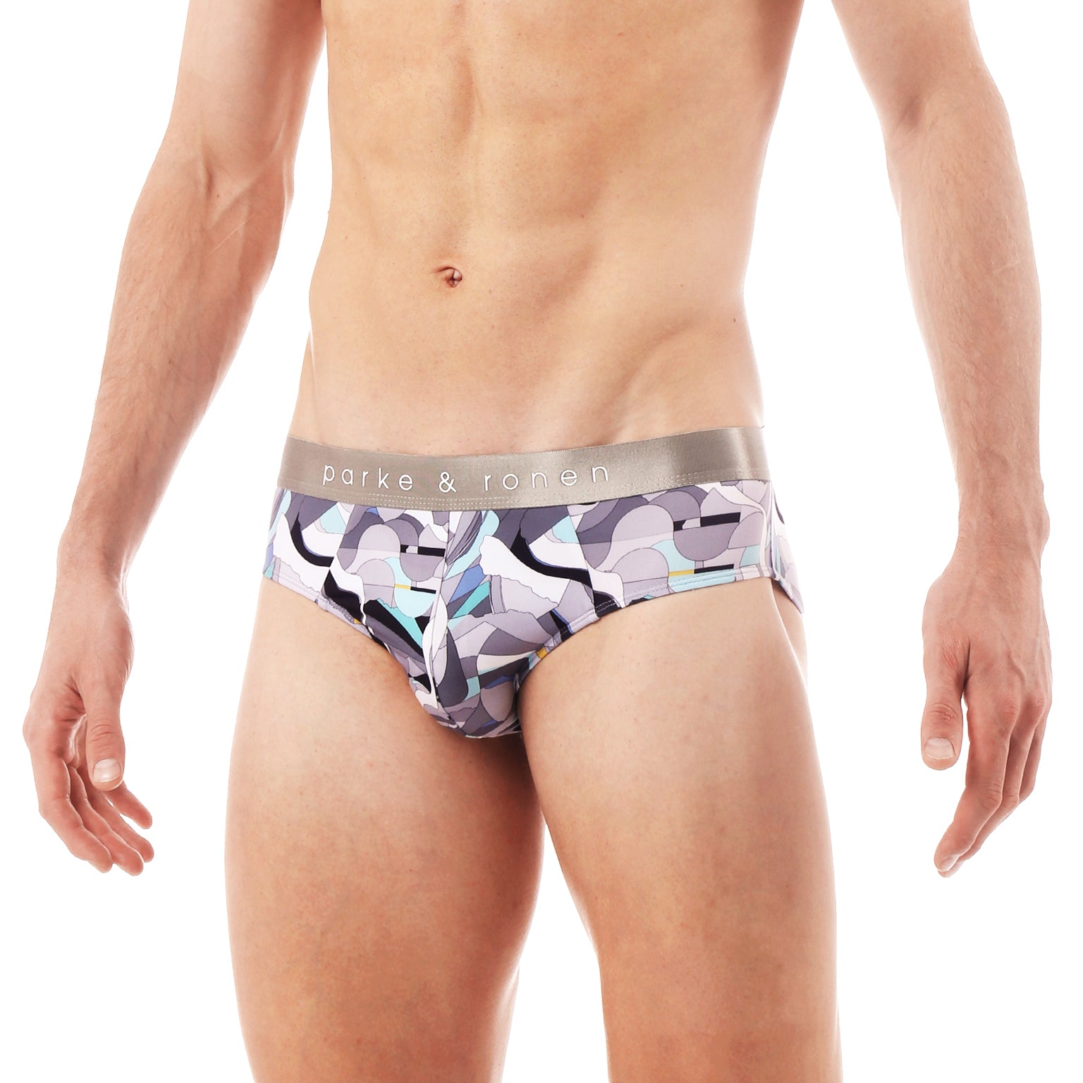 Silver Jubilee Print Low Rise Brief