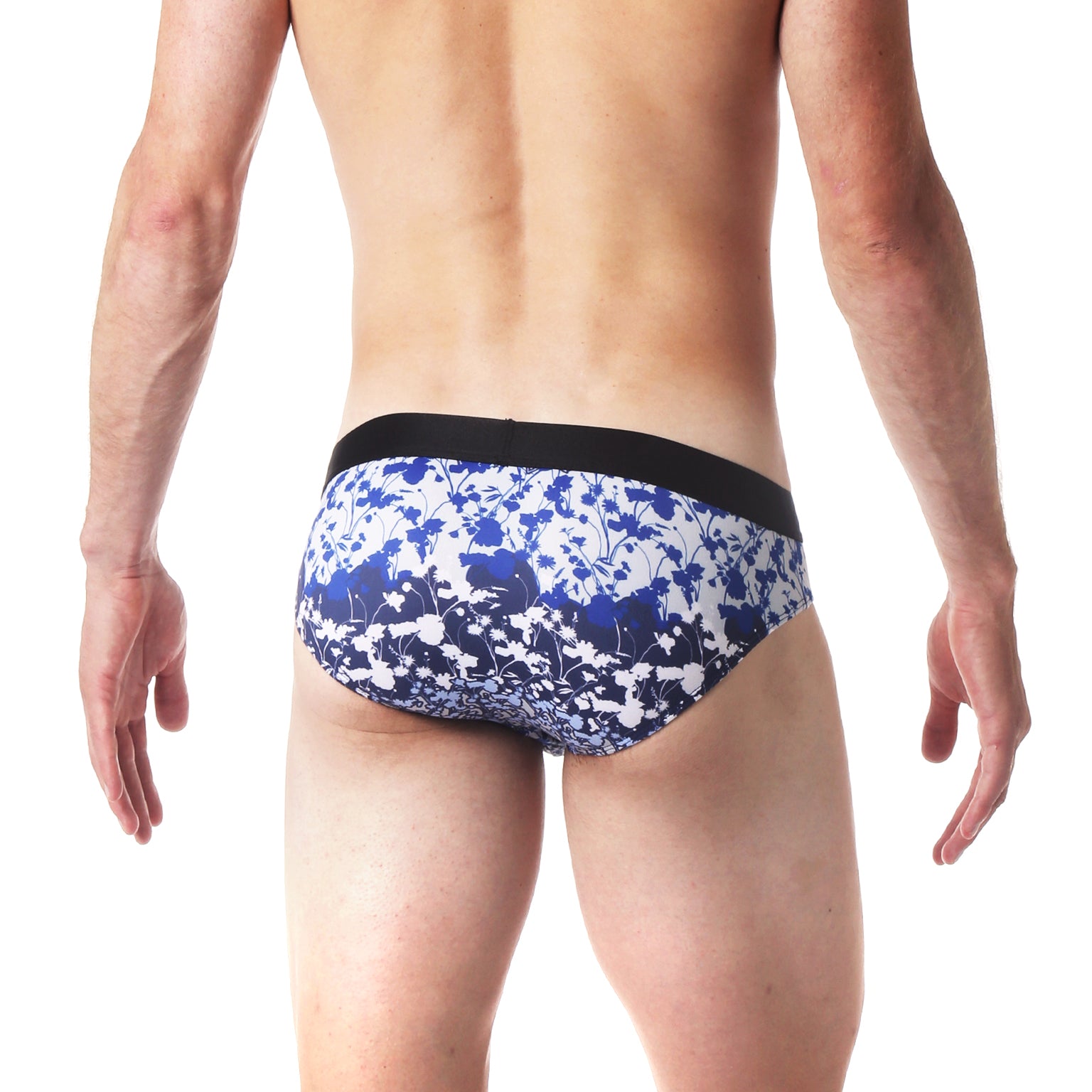 Navy Winter Garden Low Rise Brief