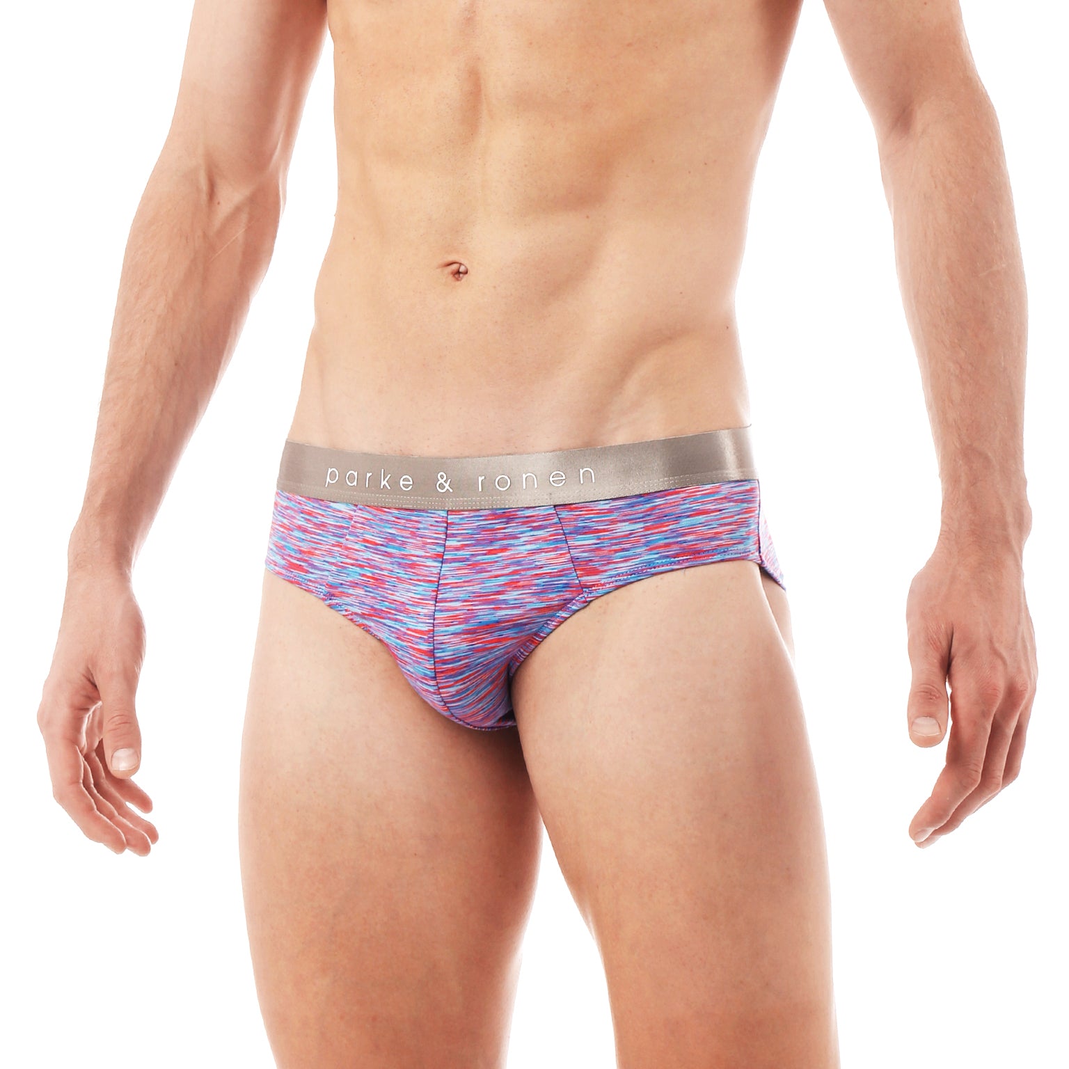 SAVE 50%- Blue Raspberry Space Dye Low Rise Brief