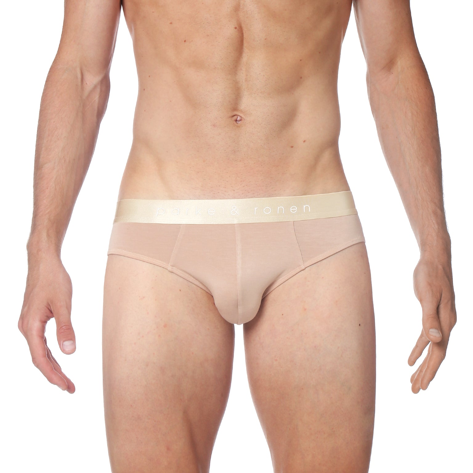NEW- Champagne Low-Rise Brief - parke & ronen