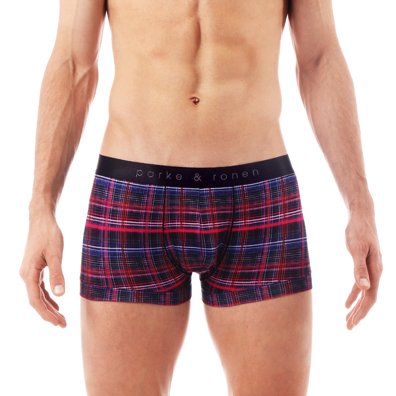 Fuchsia Cape Cod Plaid Low Rise Trunk